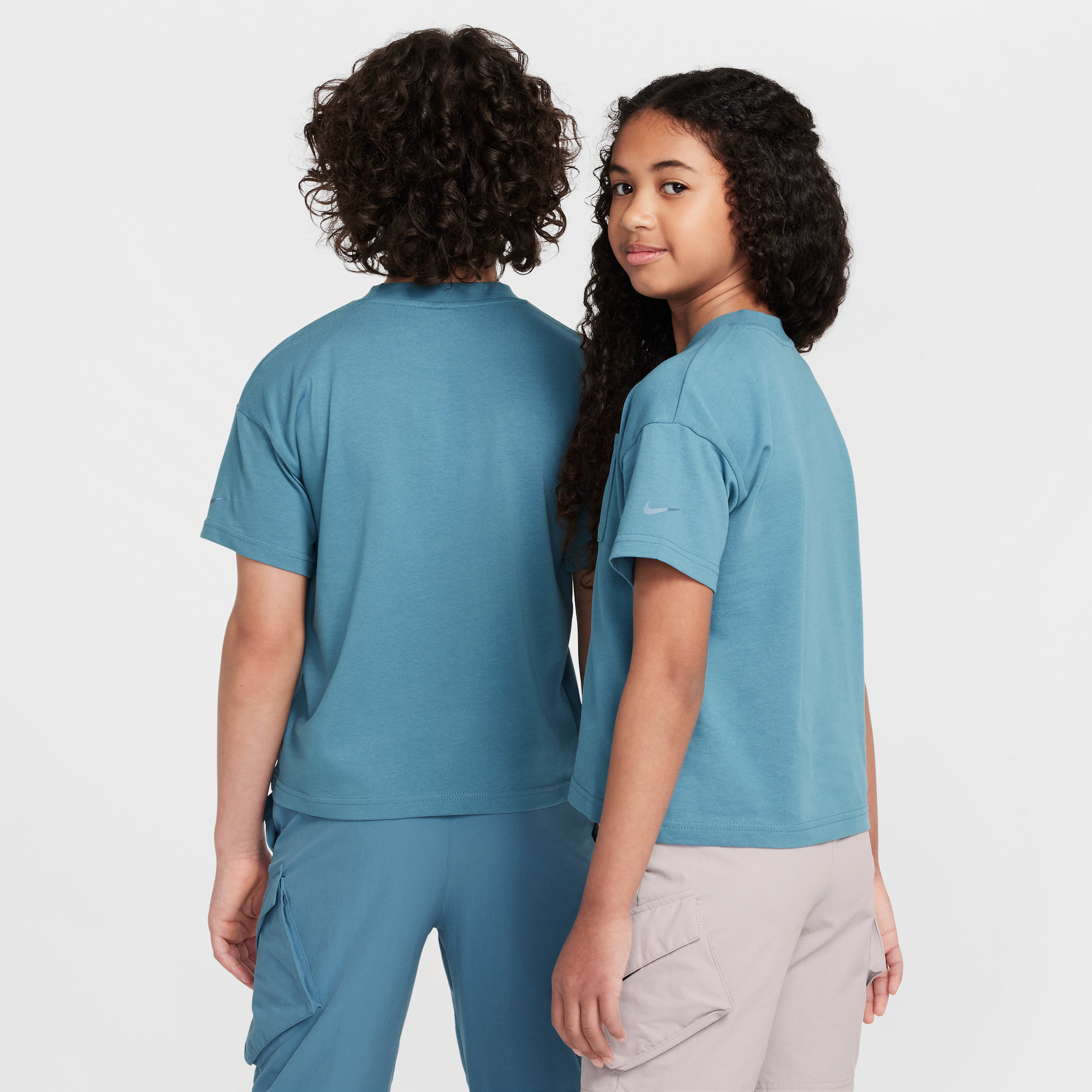 Thumbnail - Nike Sportswear Kurzarmoberteil (ältere Kinder) - Blau