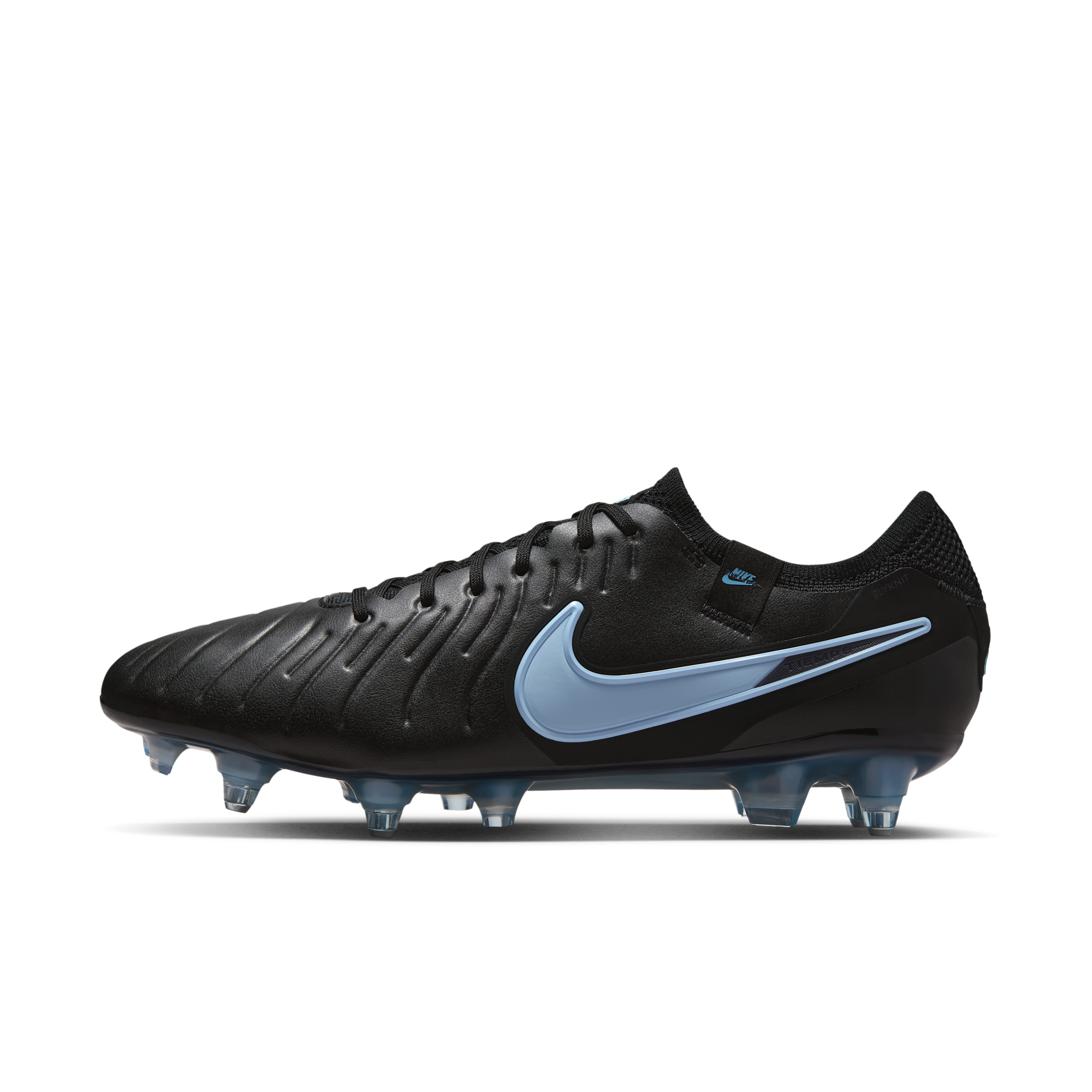 Thumbnail - Nike Tiempo Legend 10 Elite Low-Top-Fußballschuh für weichen Rasen - Schwarz