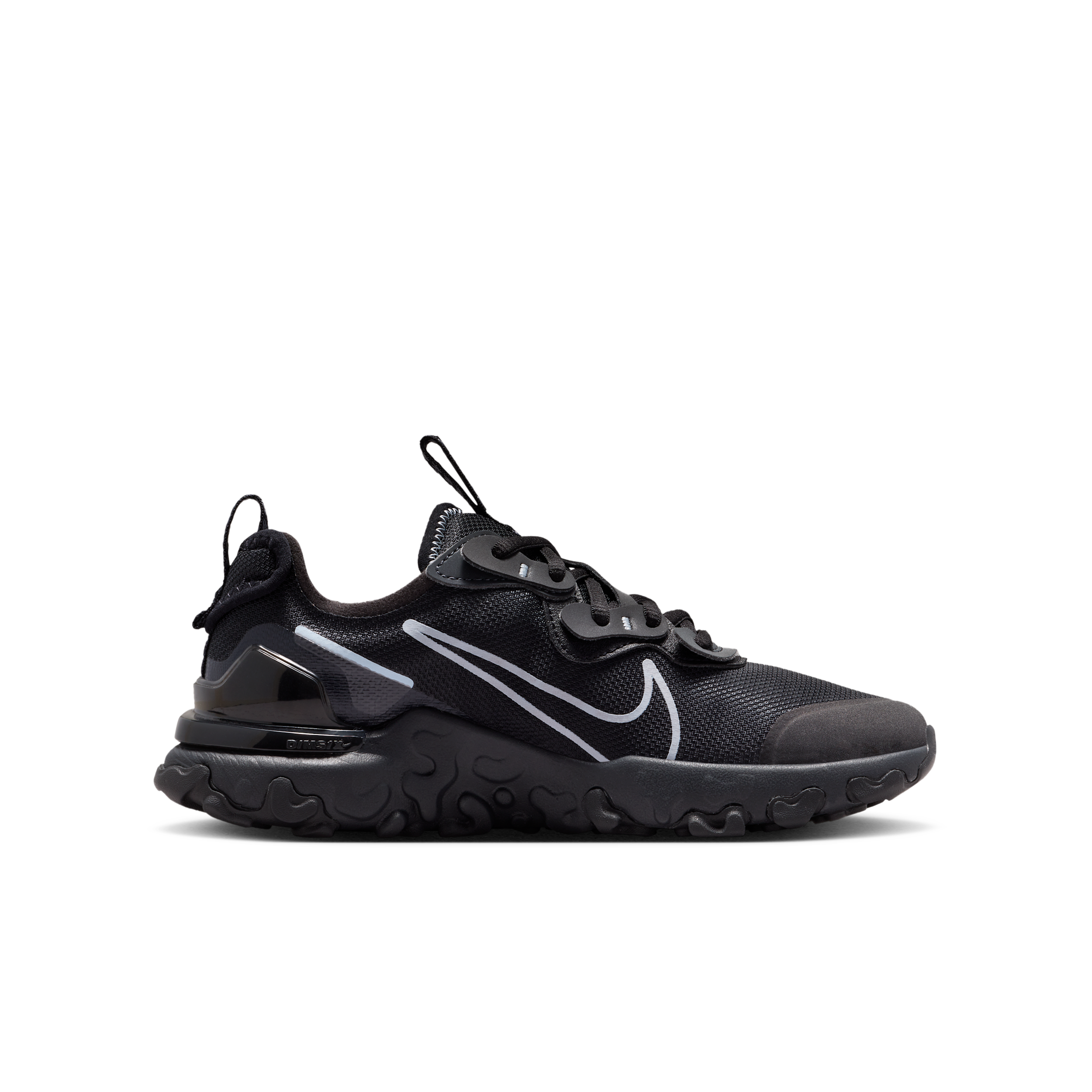 Thumbnail - Nike React Vision Schuh (ältere Kinder) - Schwarz