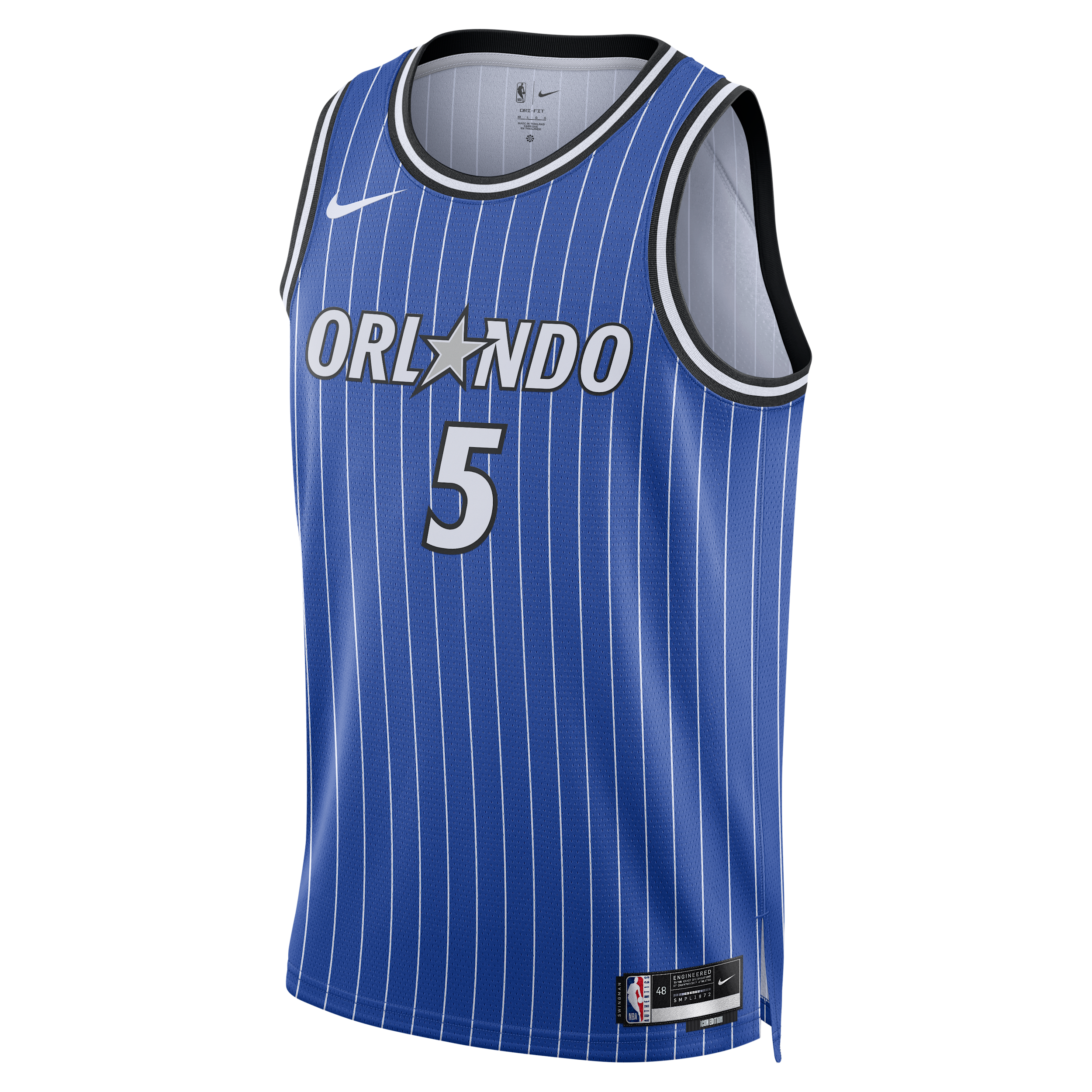 Paolo Banchero Orlando Magic Icon Edition Men's Nike Dri-FIT NBA Swingman Jersey - Blue