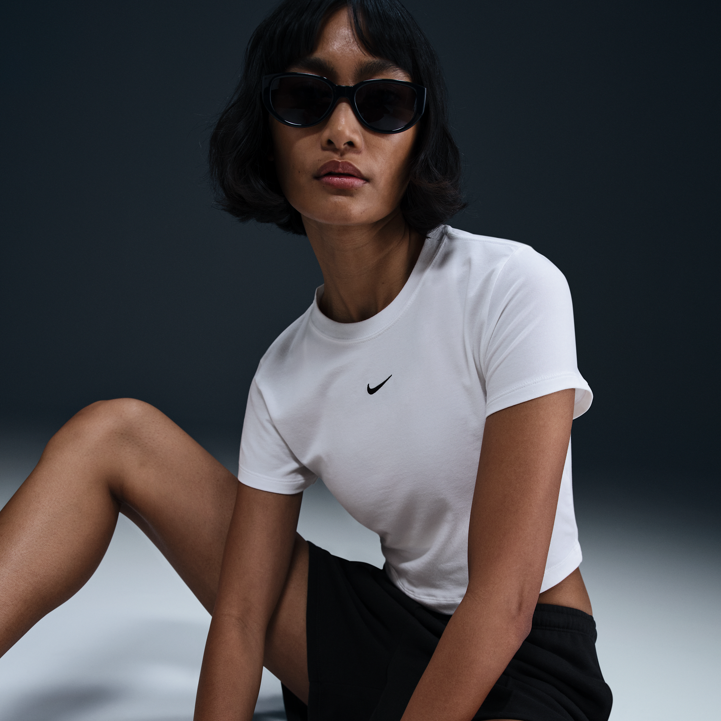 T shirt court Nike Sportswear Chill Knit pour femme - vue 9