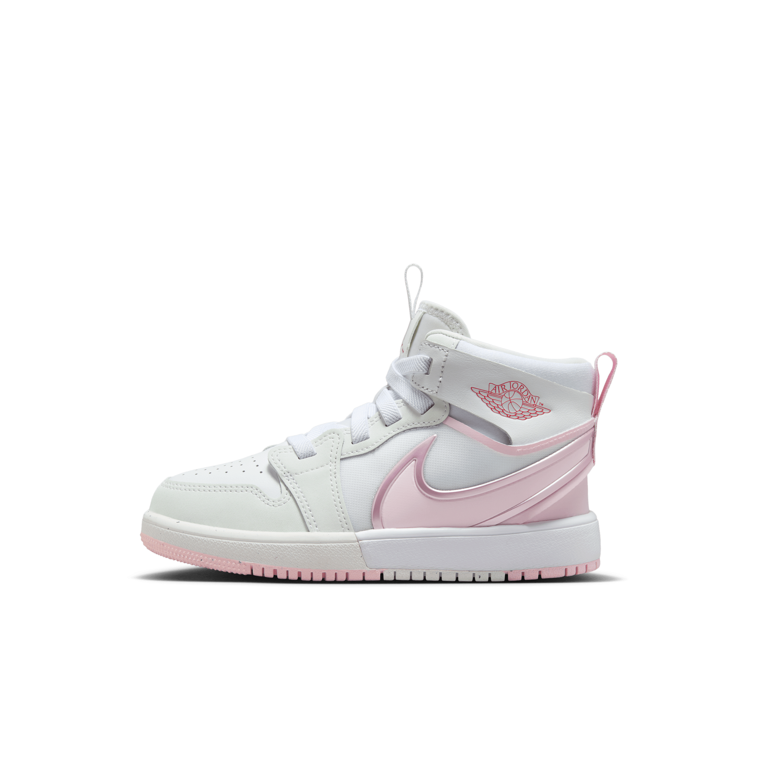 Chaussure Jordan 1 Mid RM EasyOn pour enfant - Blanc