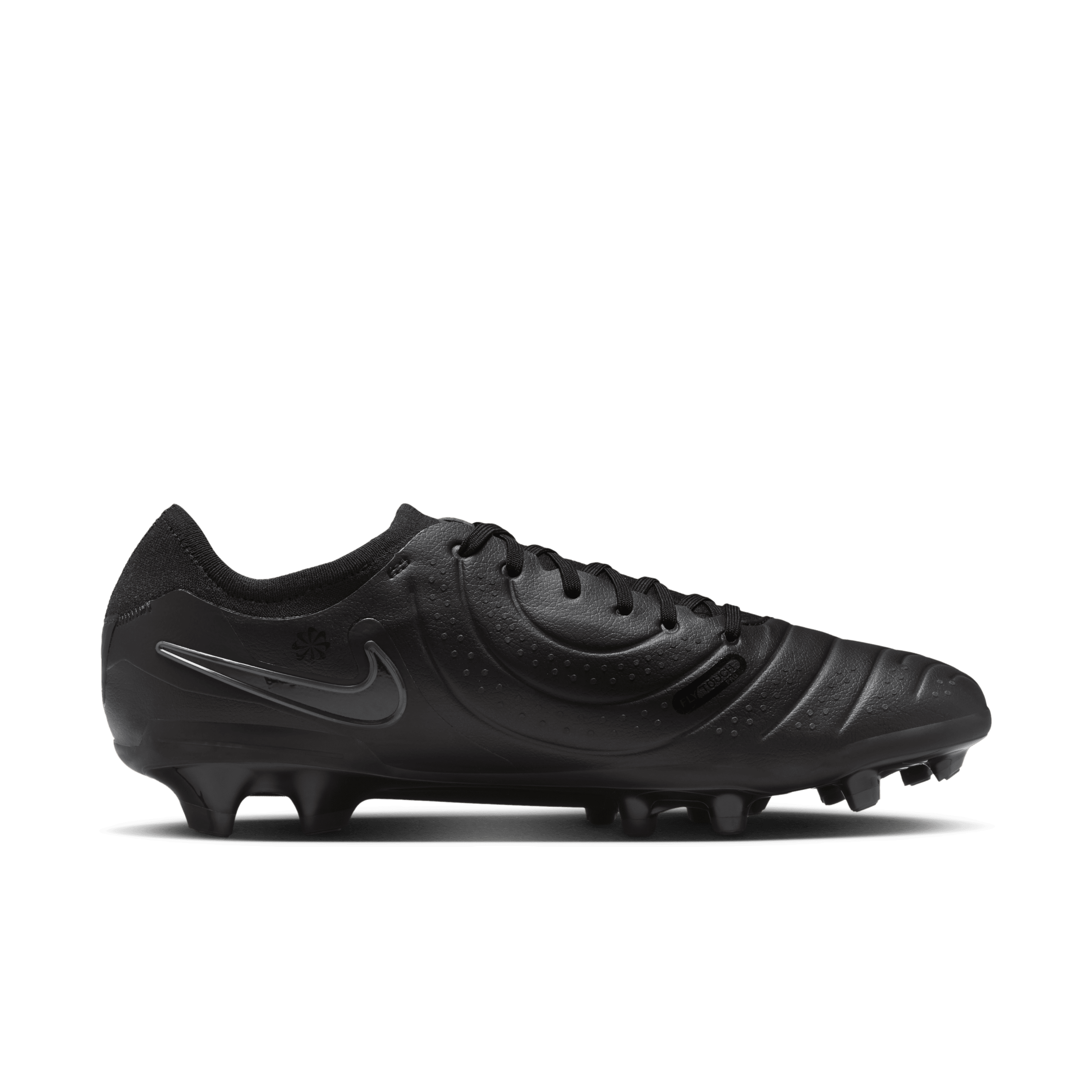 Chaussure de foot basse à crampons pour terrain sec Nike Tiempo Legend 10 Pro - Noir