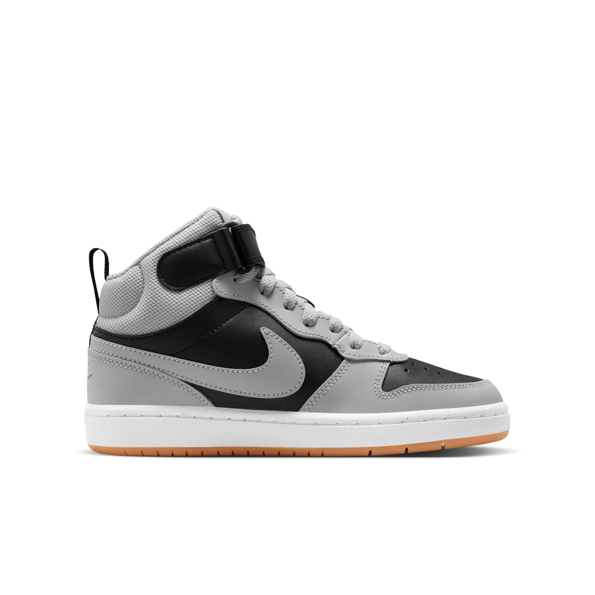 Scarpa Nike Court Borough Mid 2 - Ragazzo/a - Nero - CD7782-016