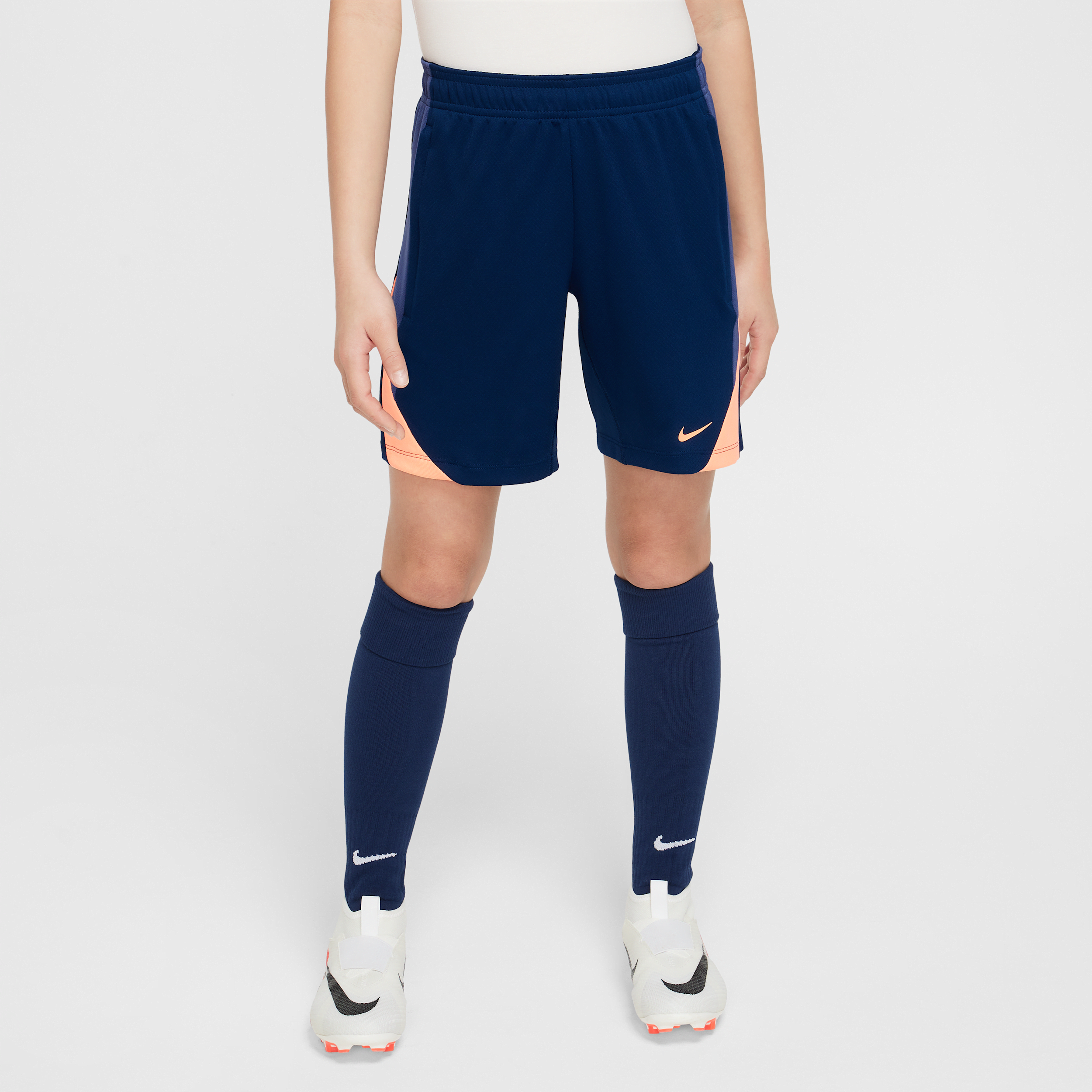 Short de foot Nike Dri-FIT Strike pour ado - Bleu