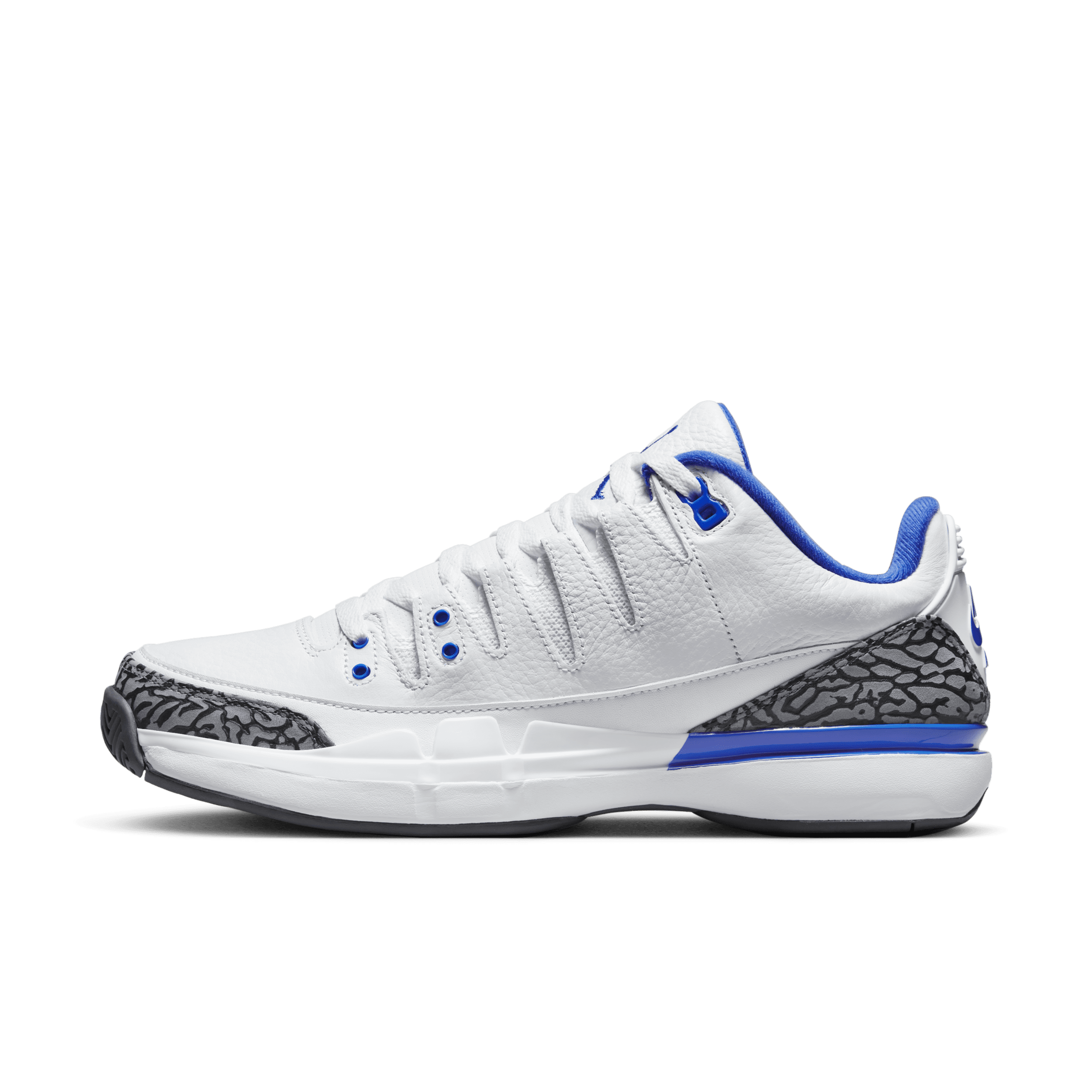 NikeCourt Air Zoom Vapor AJ3 Hardcourt tennisschoenen voor heren – Wit