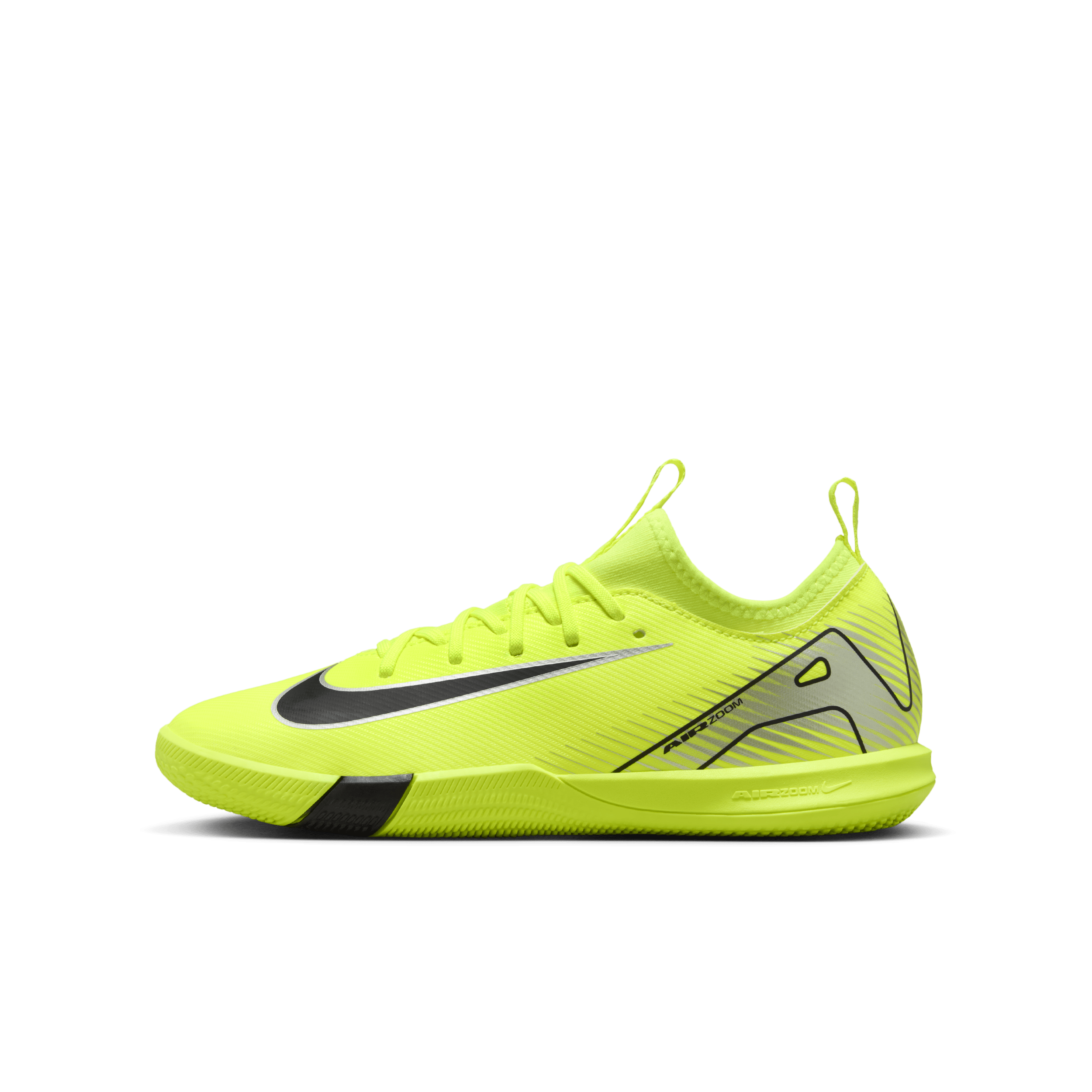Chaussure de foot en salle basse Nike Jr. Mercurial Vapor 16 Academy pour enfant/ado - Jaune