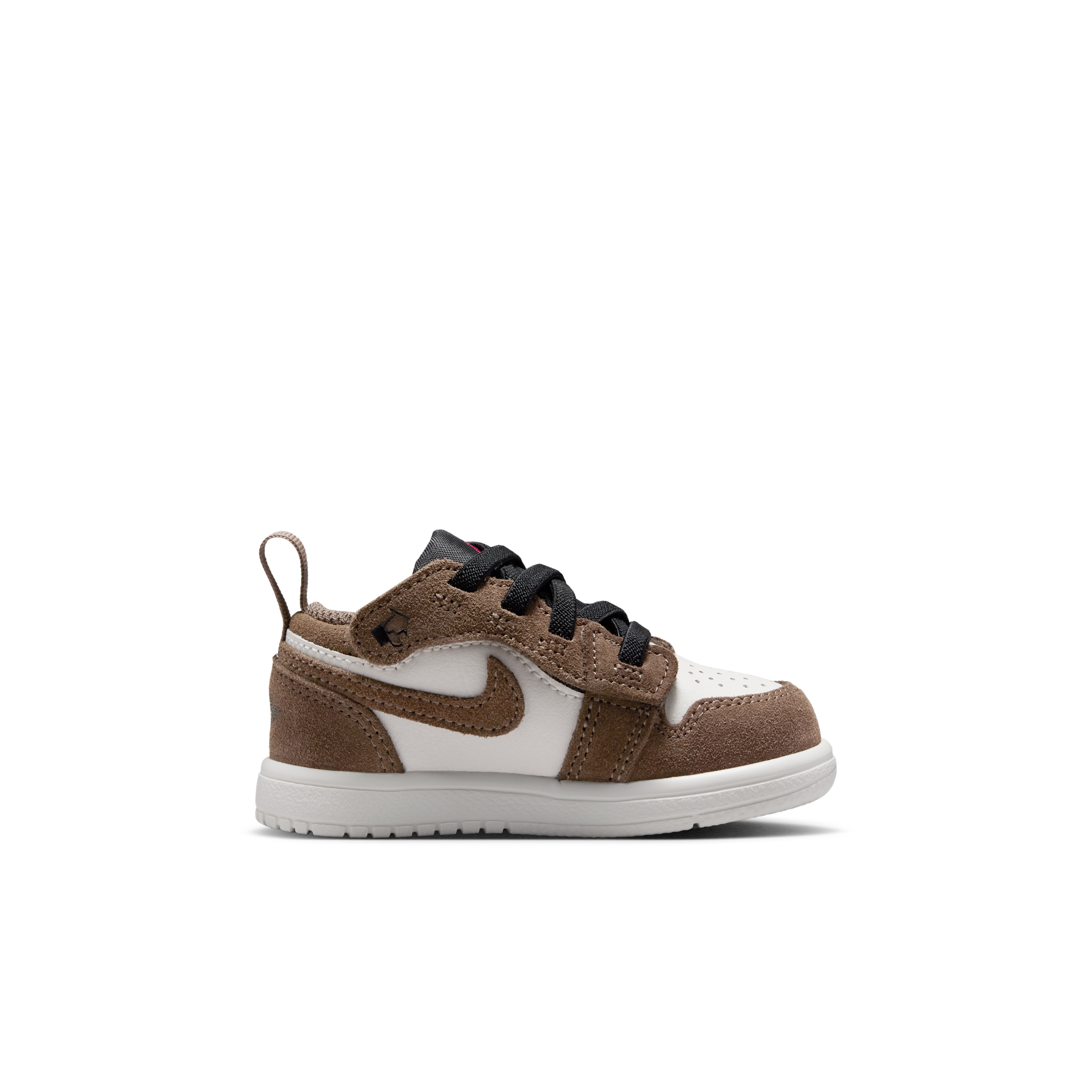Air Jordan 1 Low Alt Suede  Blanc/marron   - Bébé - - DR9747-200