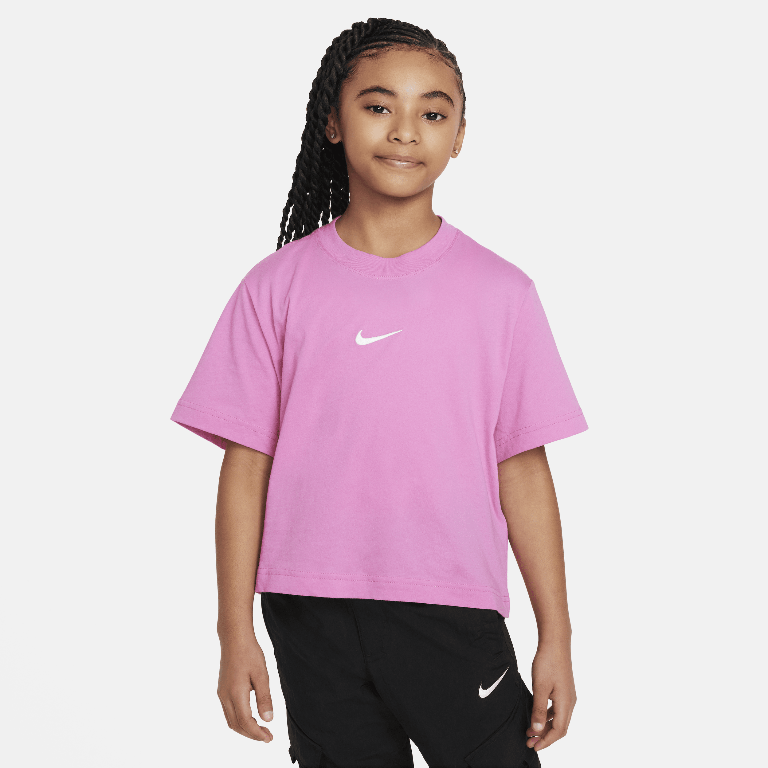 Nike Sportswear T-shirt voor meisjes Rood
