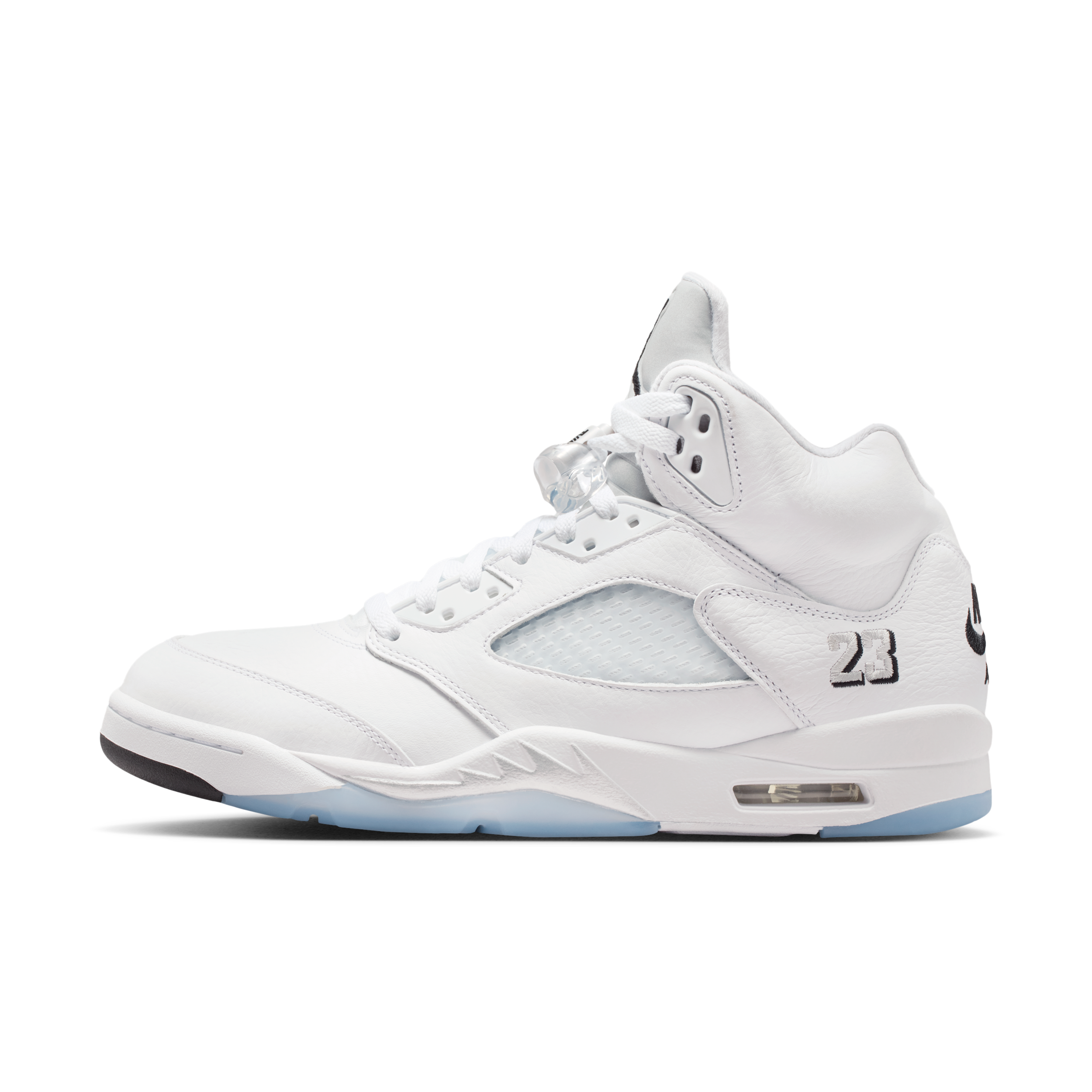 Buty męskie Air Jordan 5 Retro OG „White Metallic” - Biel