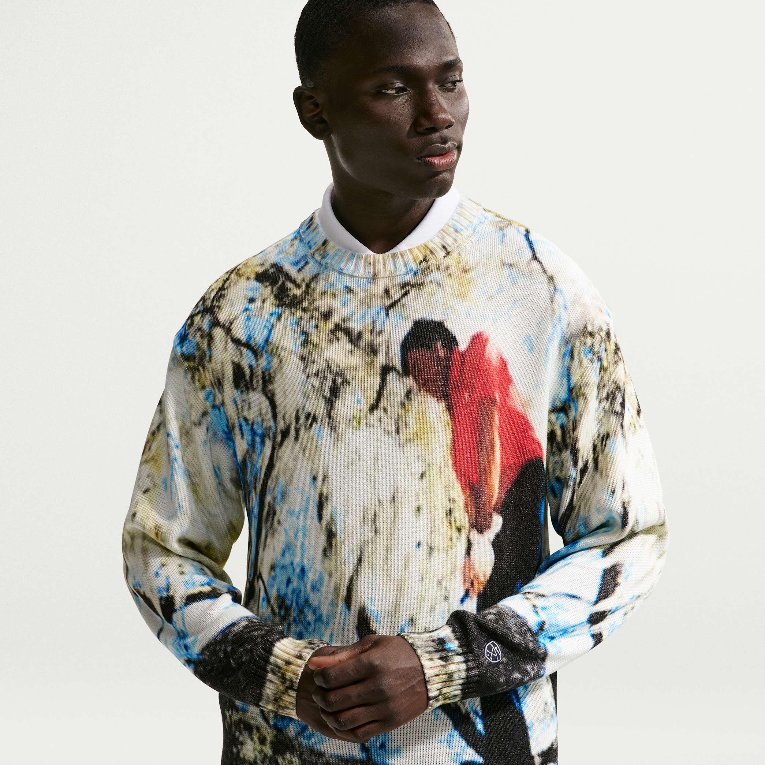 Maglia da golf a girocollo Nike Fairway Fresh – Uomo - Bianco