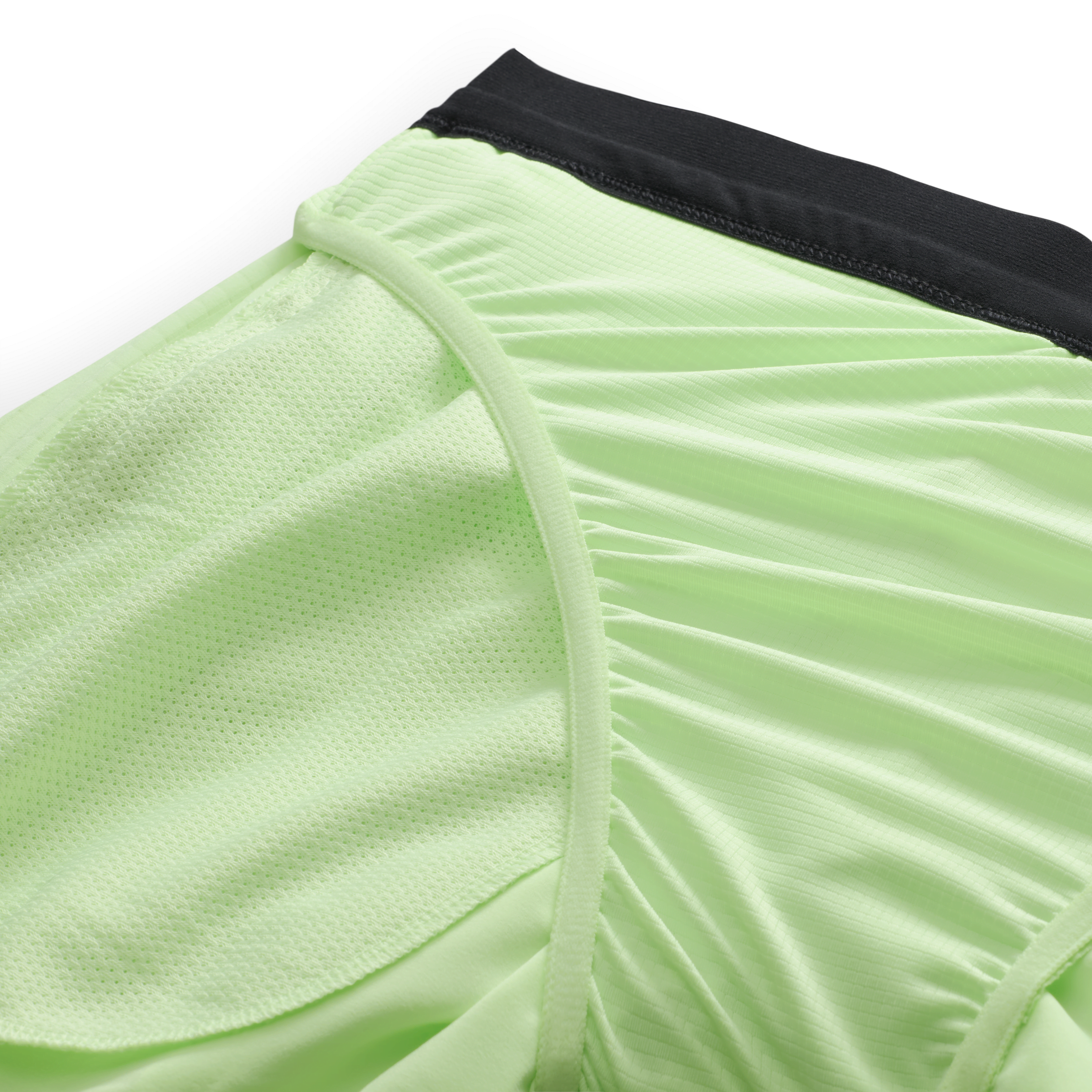 Nike Trail Second Sunrise hardloopshorts met Dri-FIT en binnenbroek voor heren (13 cm) Groen