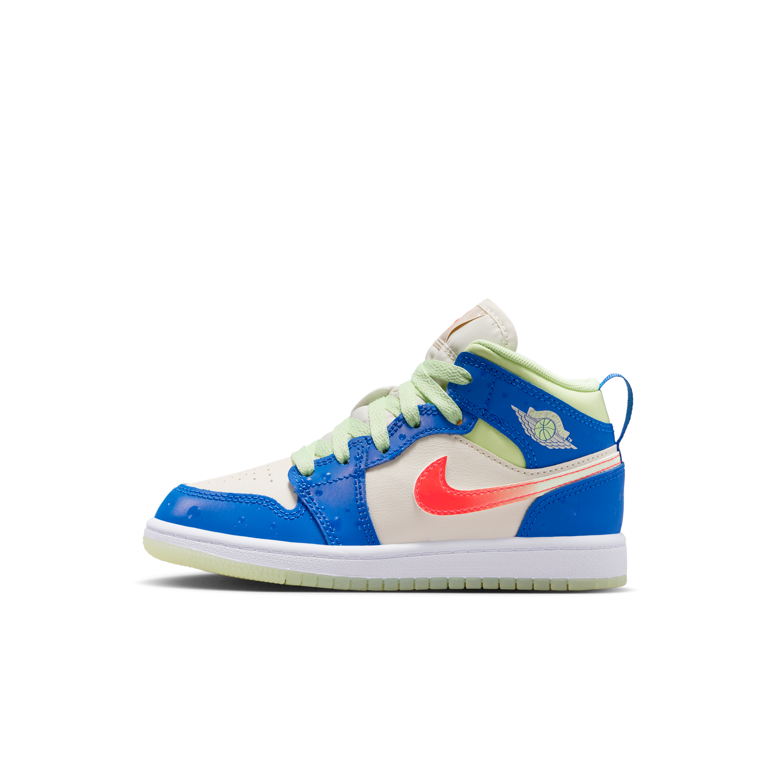 Scarpa Jordan 1 Mid SE – Bambini - Blu