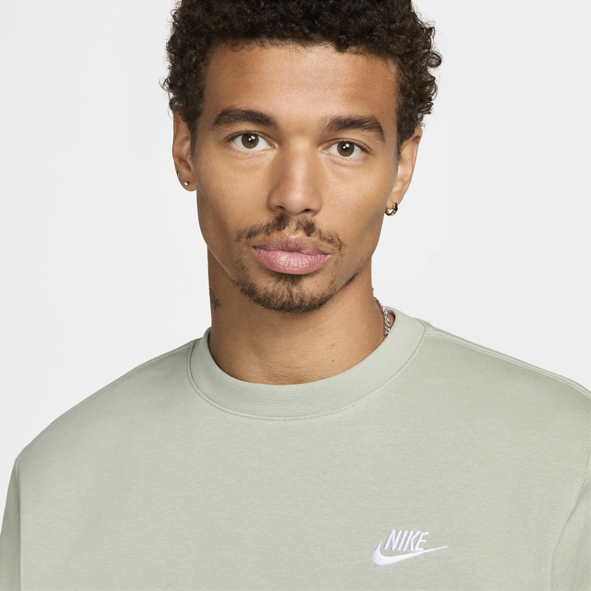 Haut Nike Sportswear Club Fleece pour Homme - Vert