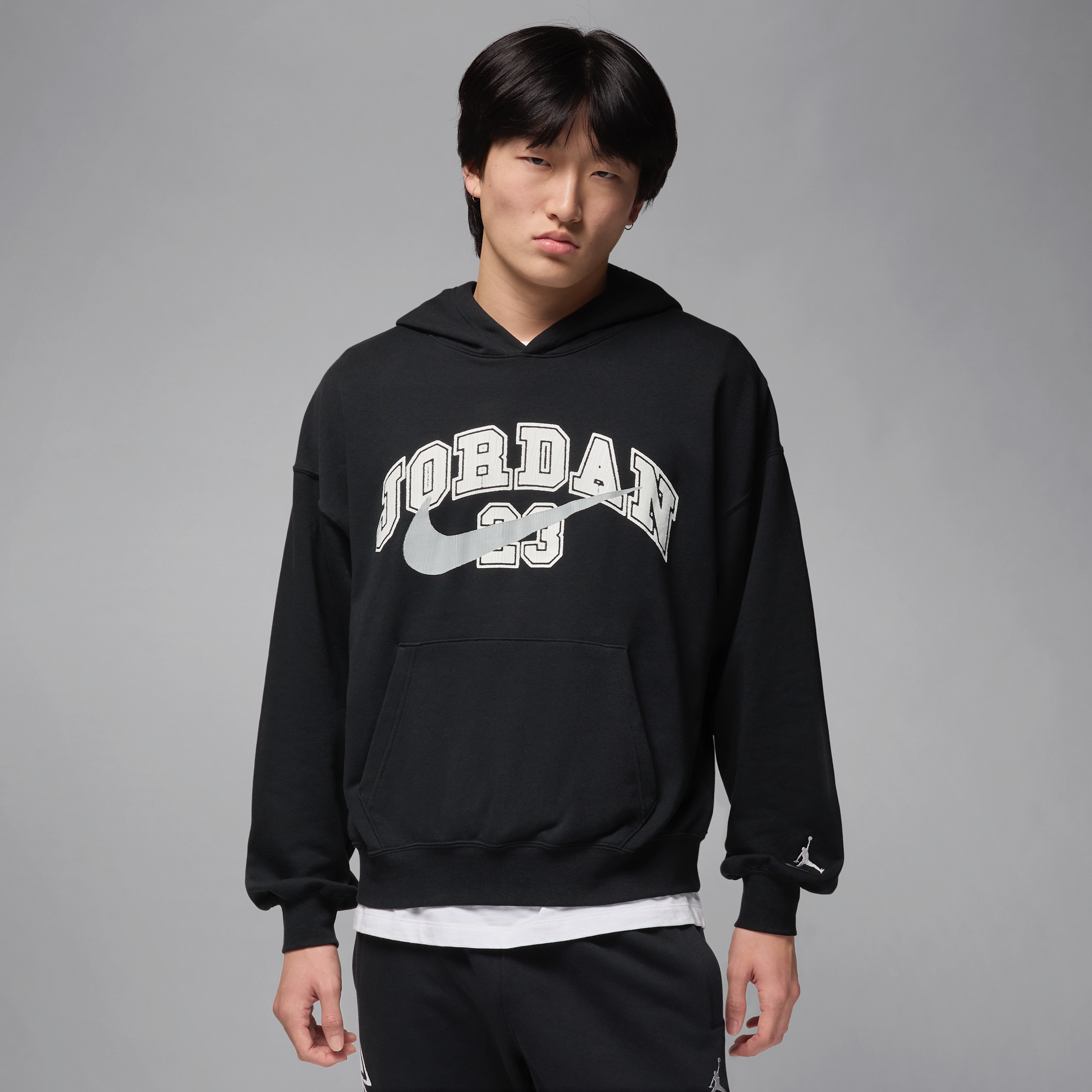 Thumbnail - Jordan MVP Oversize-Hoodie aus French Terry (Herren) - Schwarz