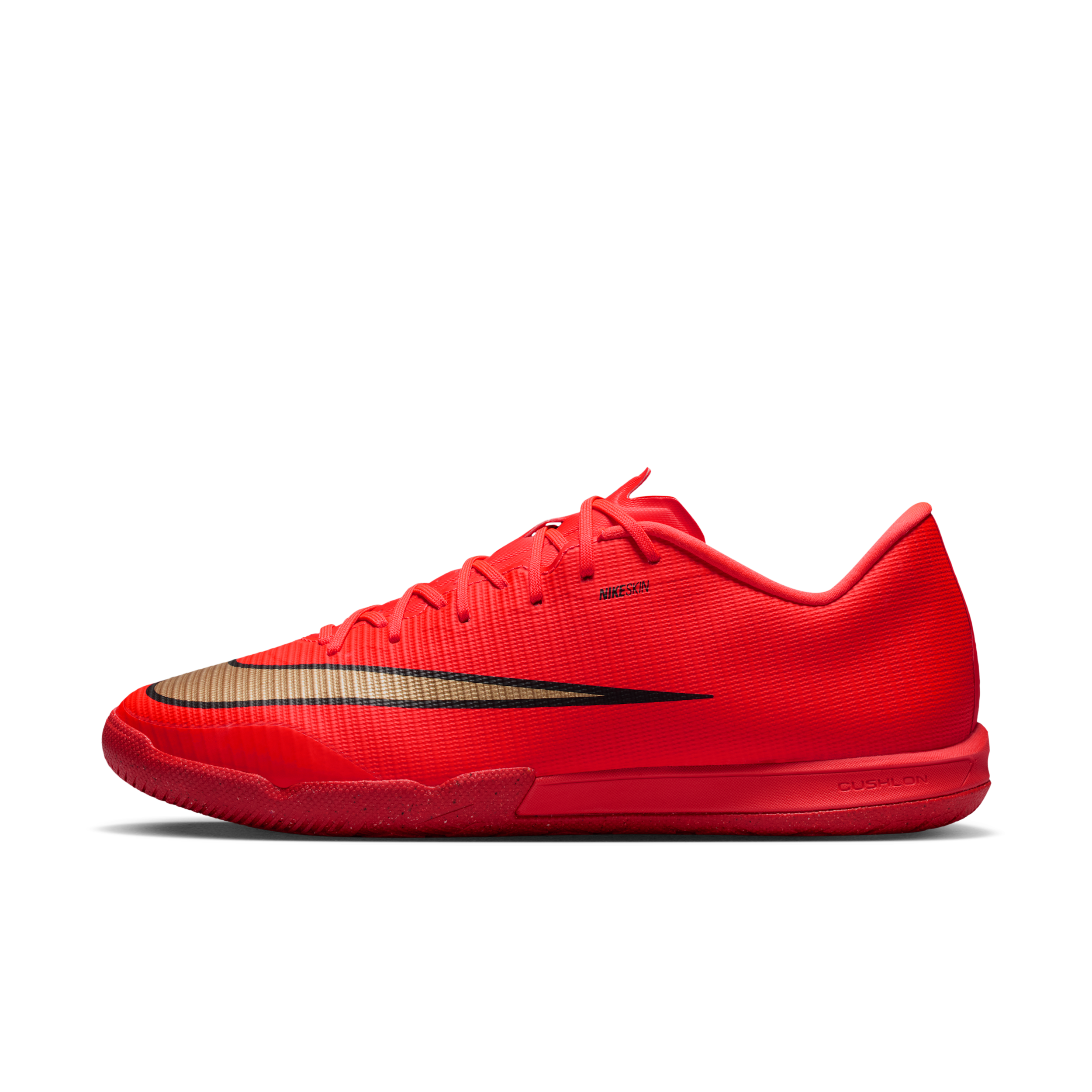 Halowe buty piłkarskie z niską cholewką Nike Mercurial Vapor 17 Academy - Czerwony