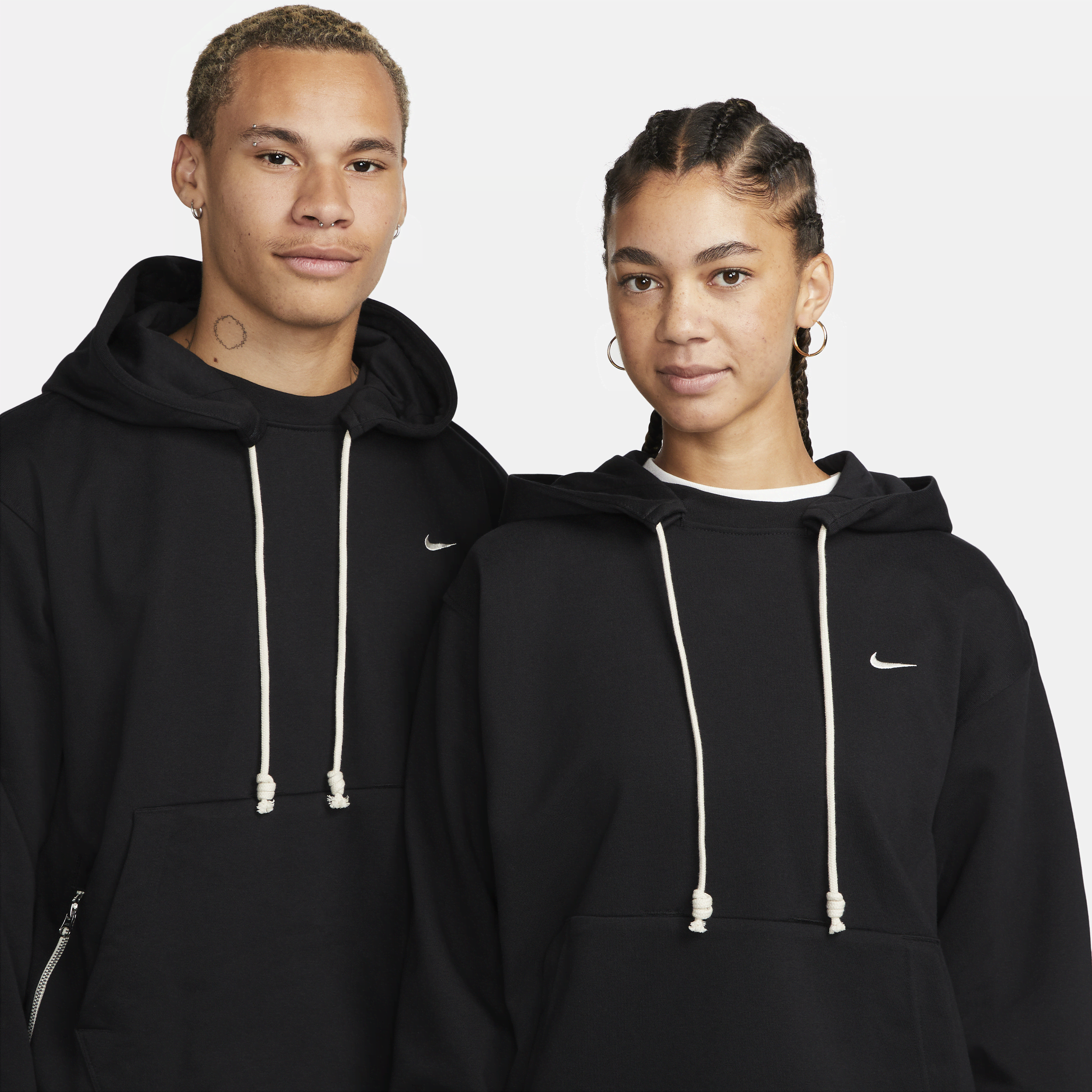 Sweat à capuche de basketball Dri-FIT Nike Standard Issue pour homme - Noir