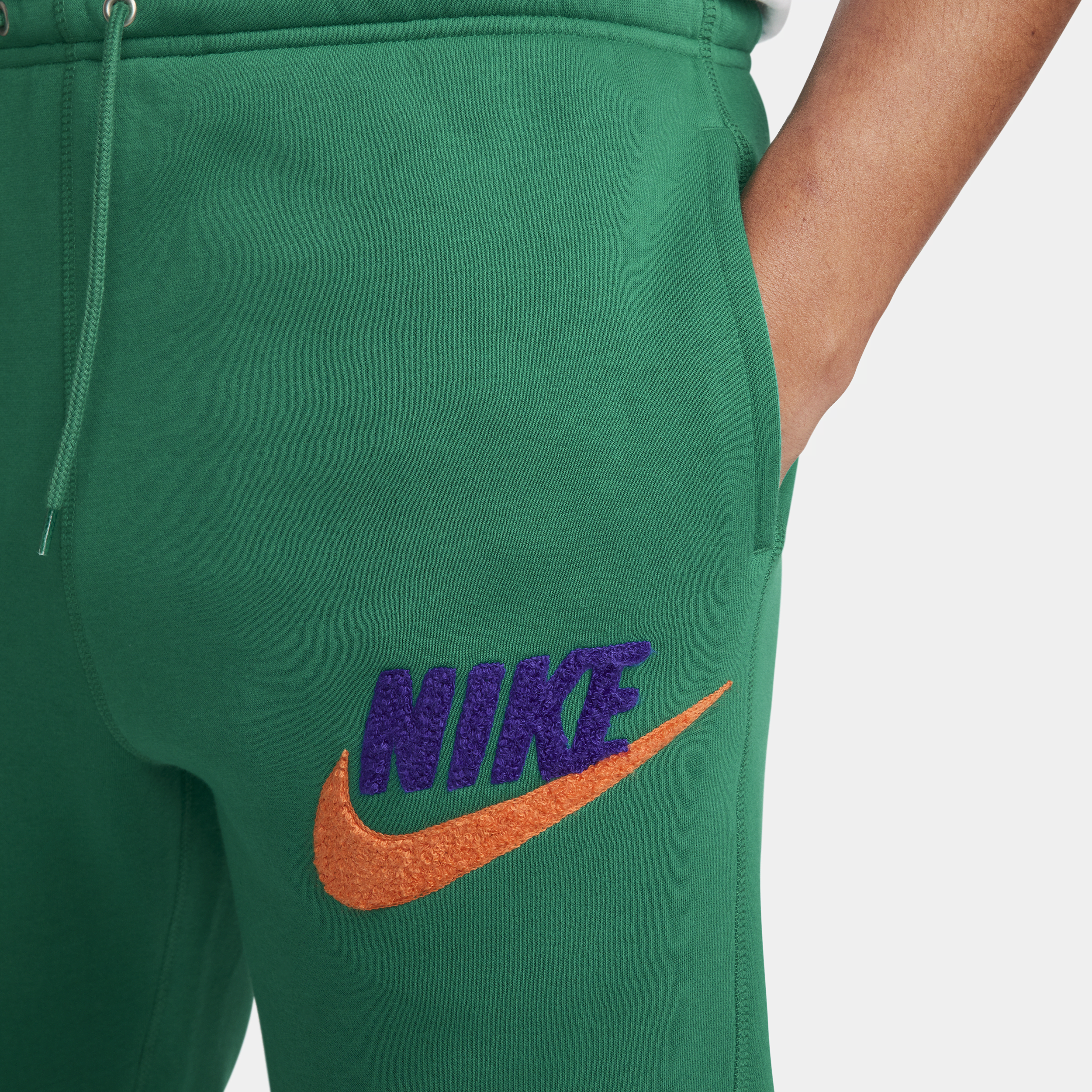 Nike Club Fleece joggingbroek van fleece voor heren Groen