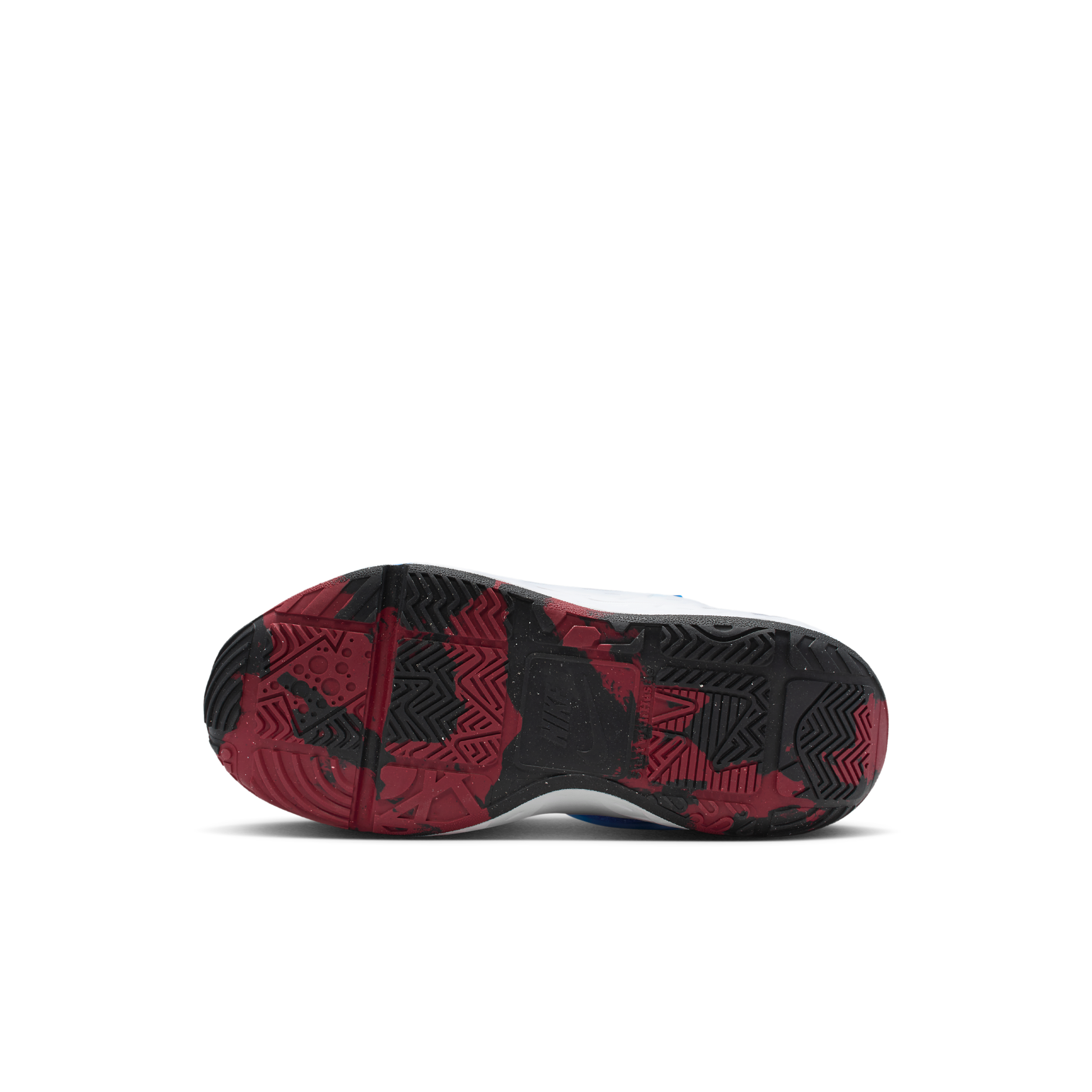 Thumbnail - Nike Team Hustle D 12 Schuh (jüngere Kinder) - Weiß