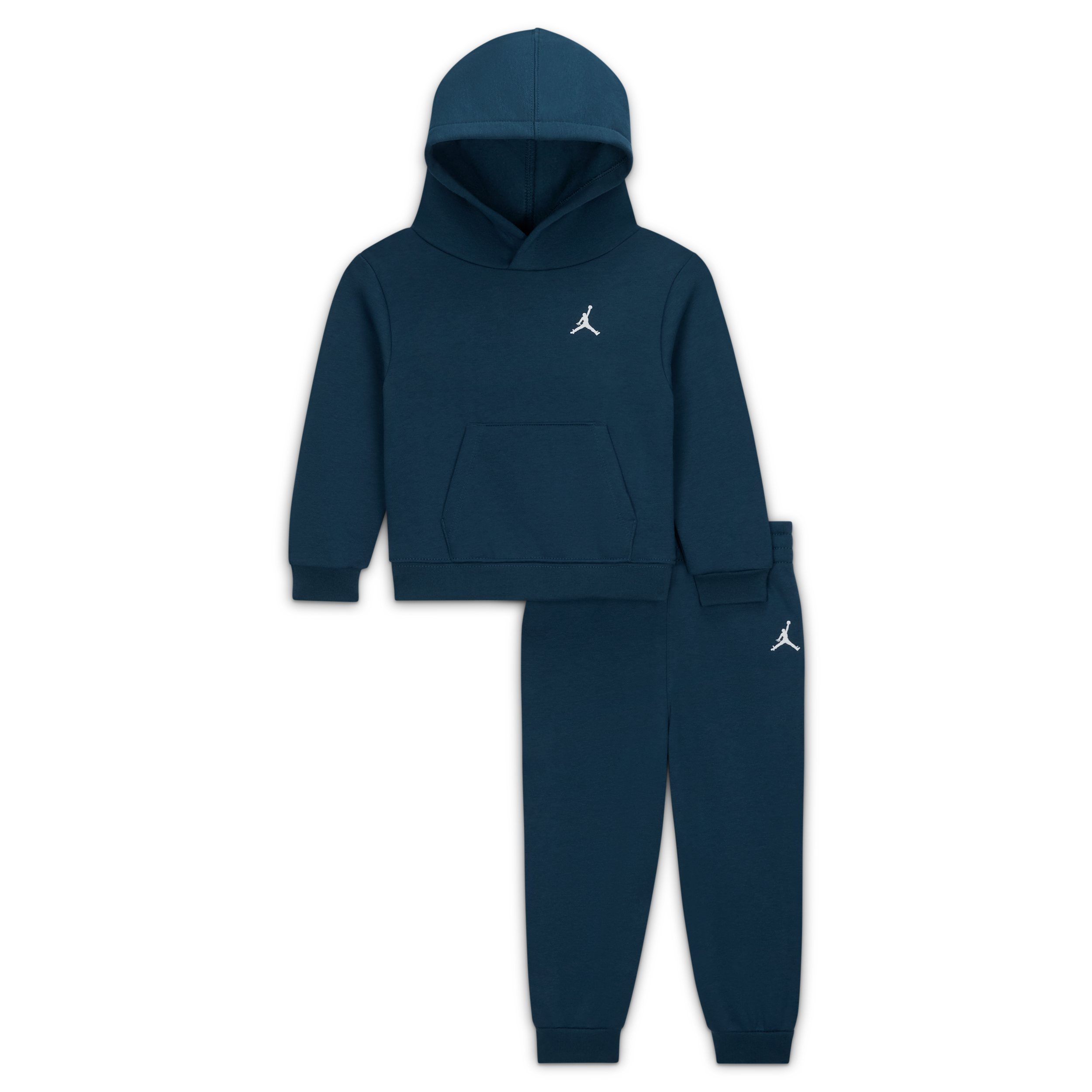 Completo in 2 pezzi con felpa pullover con cappuccio Jordan Brooklyn Fleece – Bebè (12-24 mesi) - Blu