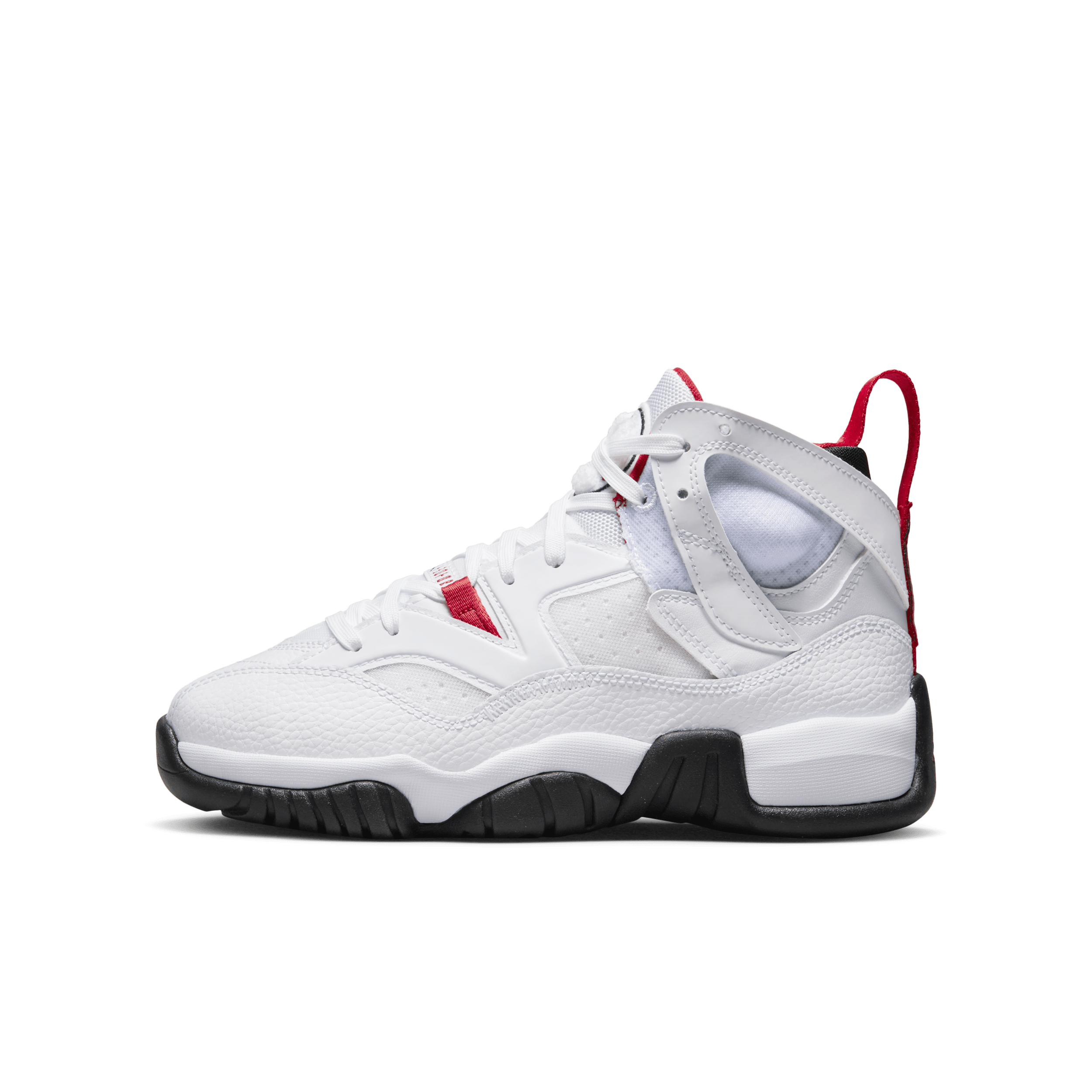 Jumpman Two Trey-sko til stÃ¸rre bÃ¸rn - hvid - DQ8431-160