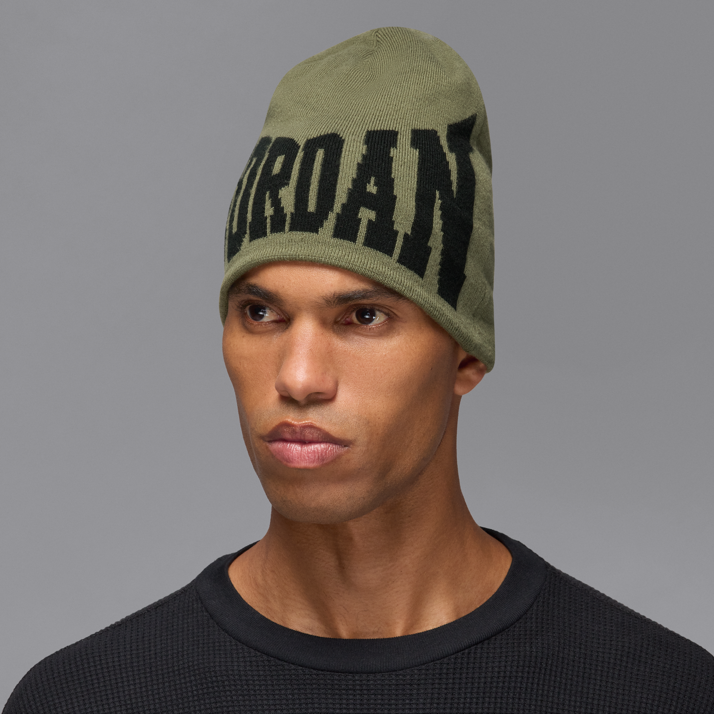 Thumbnail - Jordan Peak Herren-Beanie - Grün
