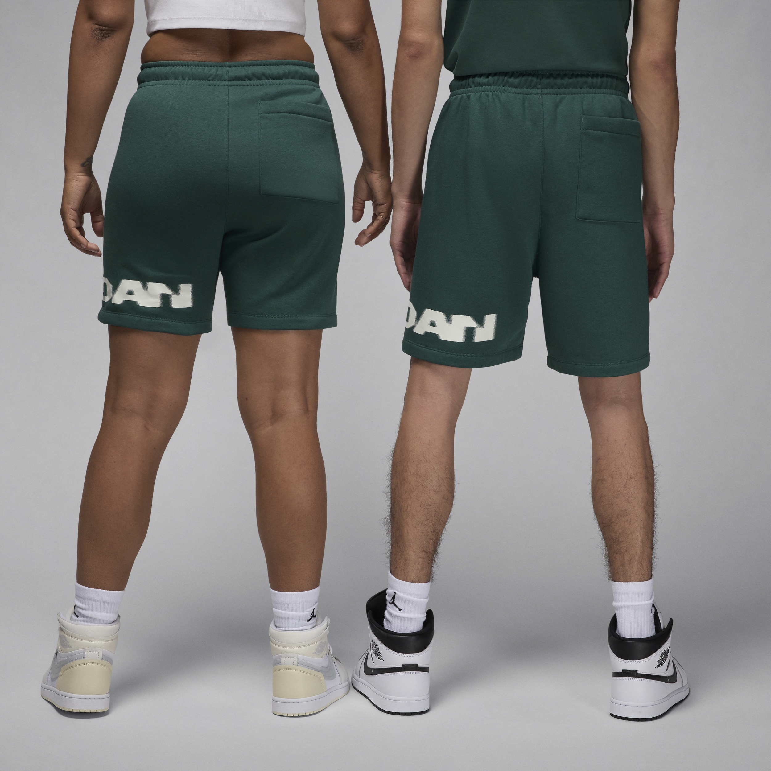 Short en tissu Fleece Jordan MVP pour homme - Vert