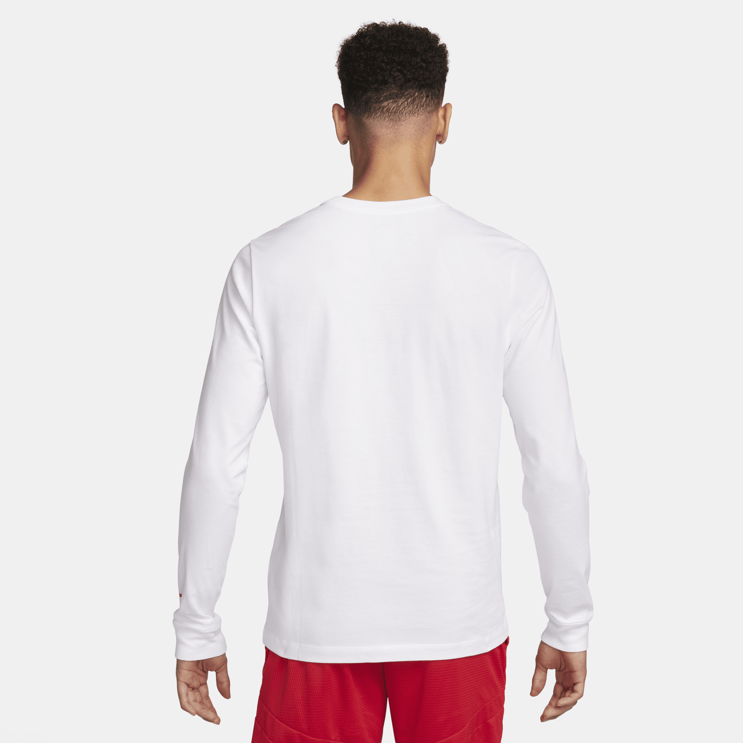 Nike LeBron T-shirt met lange mouwen voor heren Wit