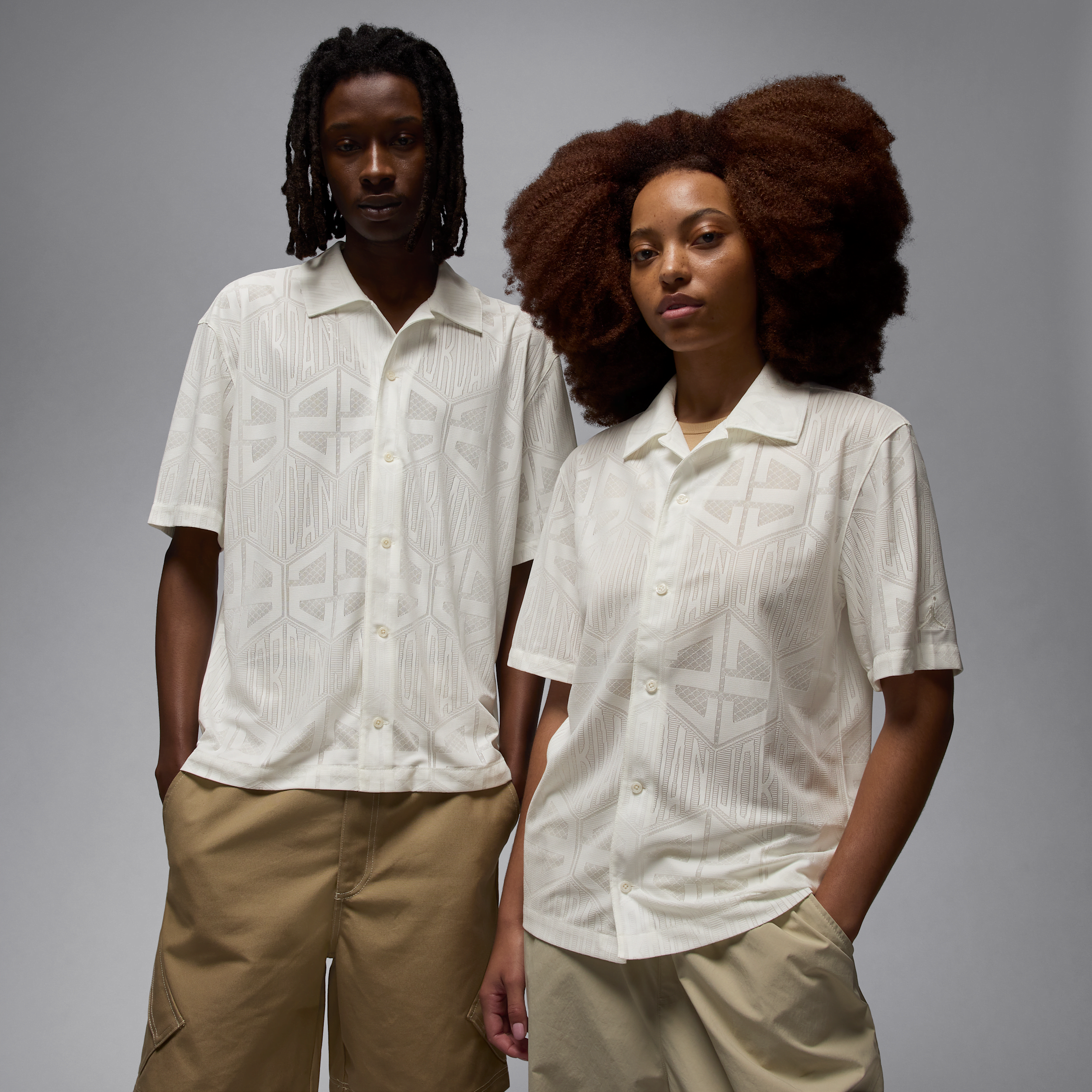 Nike Jordan Flight Men's Short-Sleeve Knit Top - White - Recycled Polyester - 50% Recycled Polyester