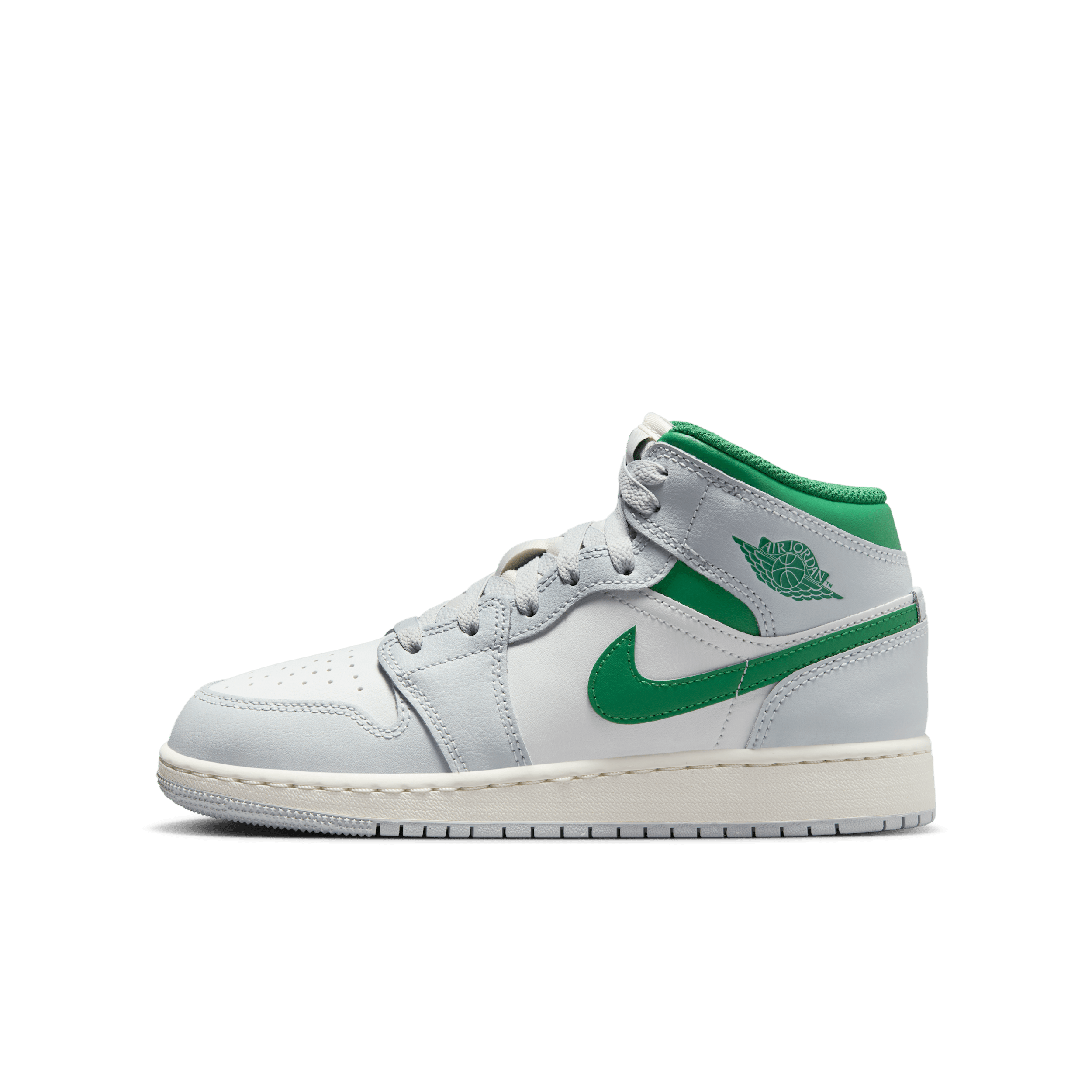 Jordan Air 1 Mid Kinderschoenen Wit