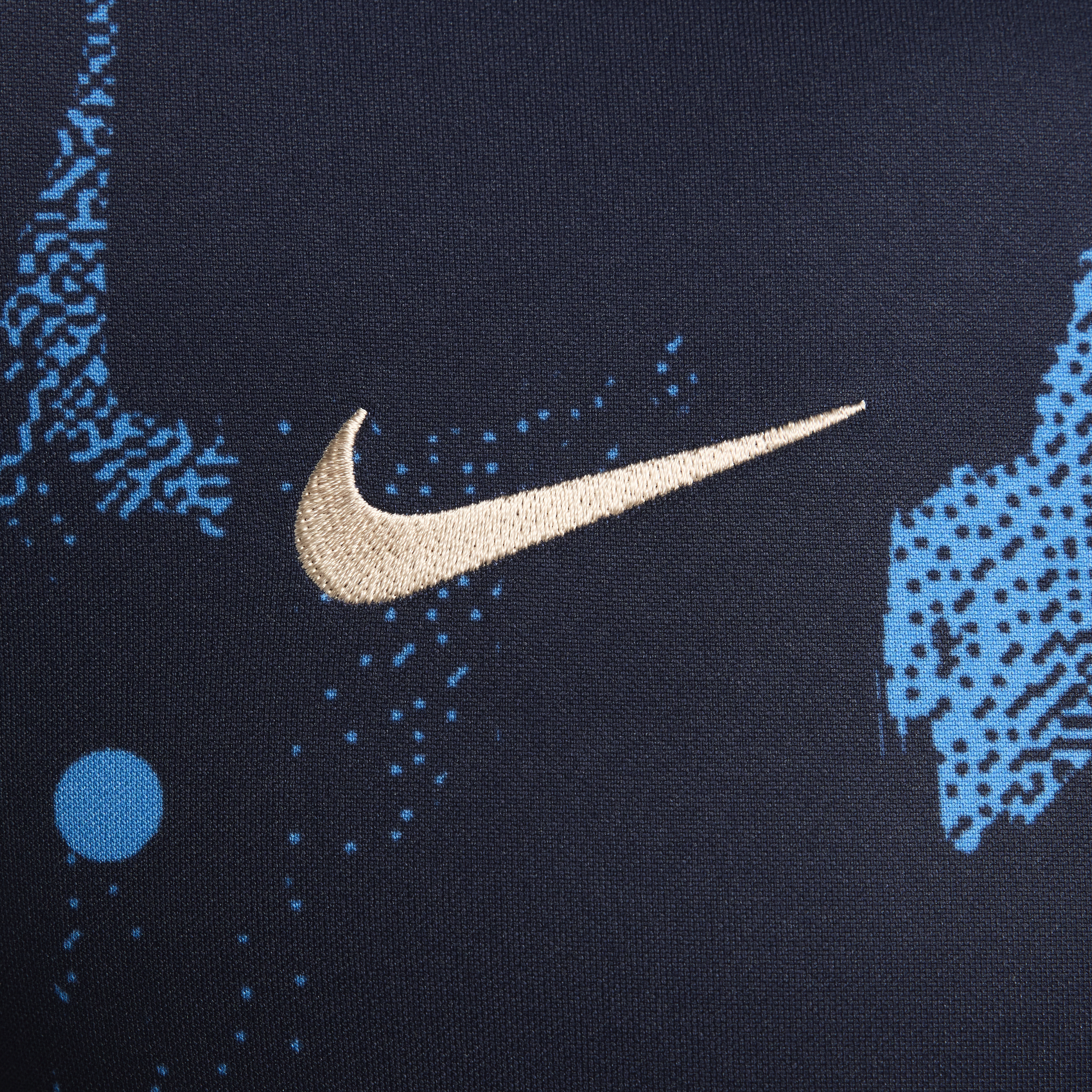 Haut de foot d'avant-match à manches courtes Nike Dri-FIT Chelsea FC Academy Pro pour homme - Bleu