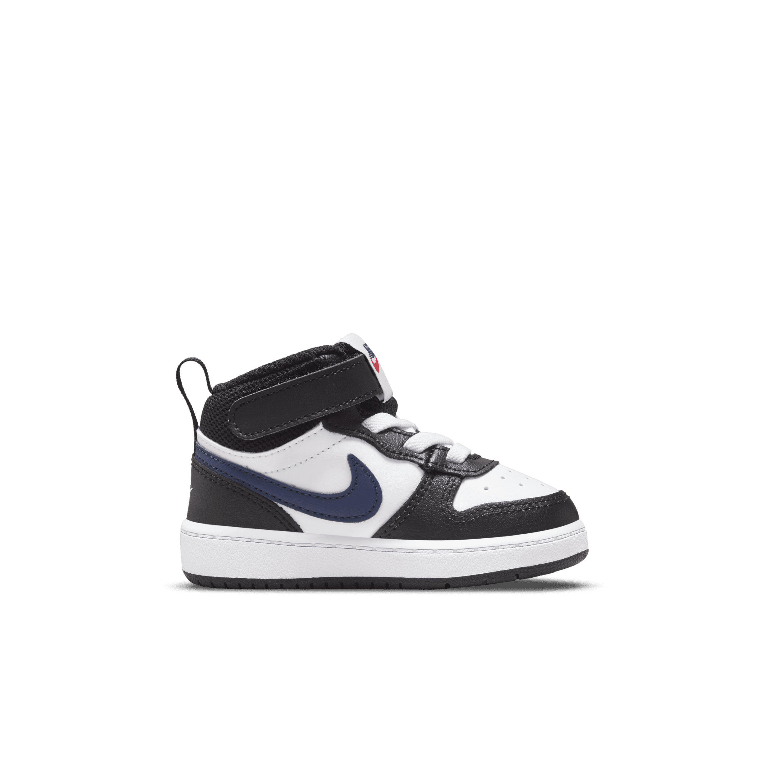 Thumbnail - Nike Court Borough Mid 2 Kleinkinderschuh - Weiß