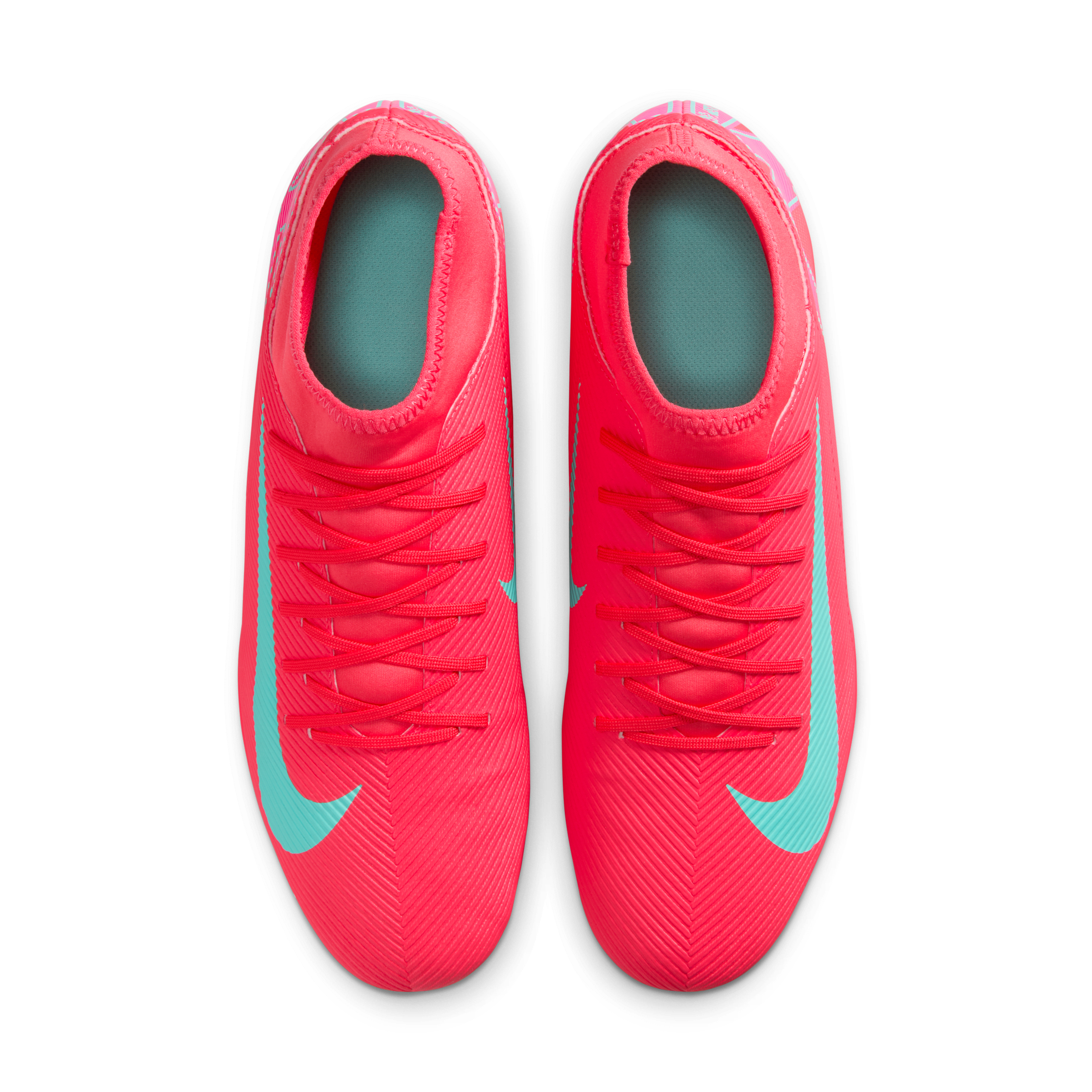 Chaussure de foot montante à crampons multi-surfaces Nike Mercurial Superfly 10 Club - Rouge