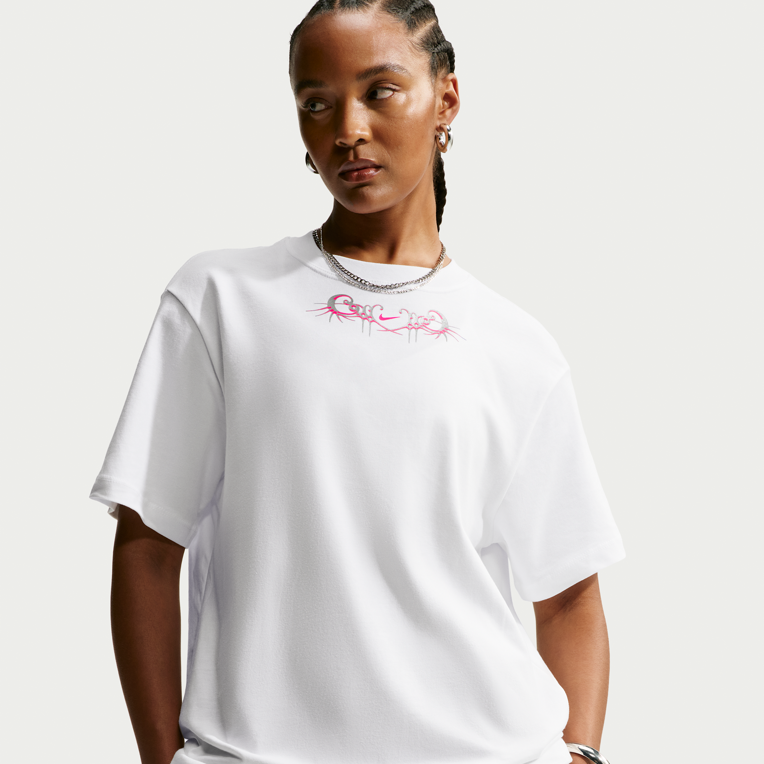 Nike -T-shirt til kvinder - hvid