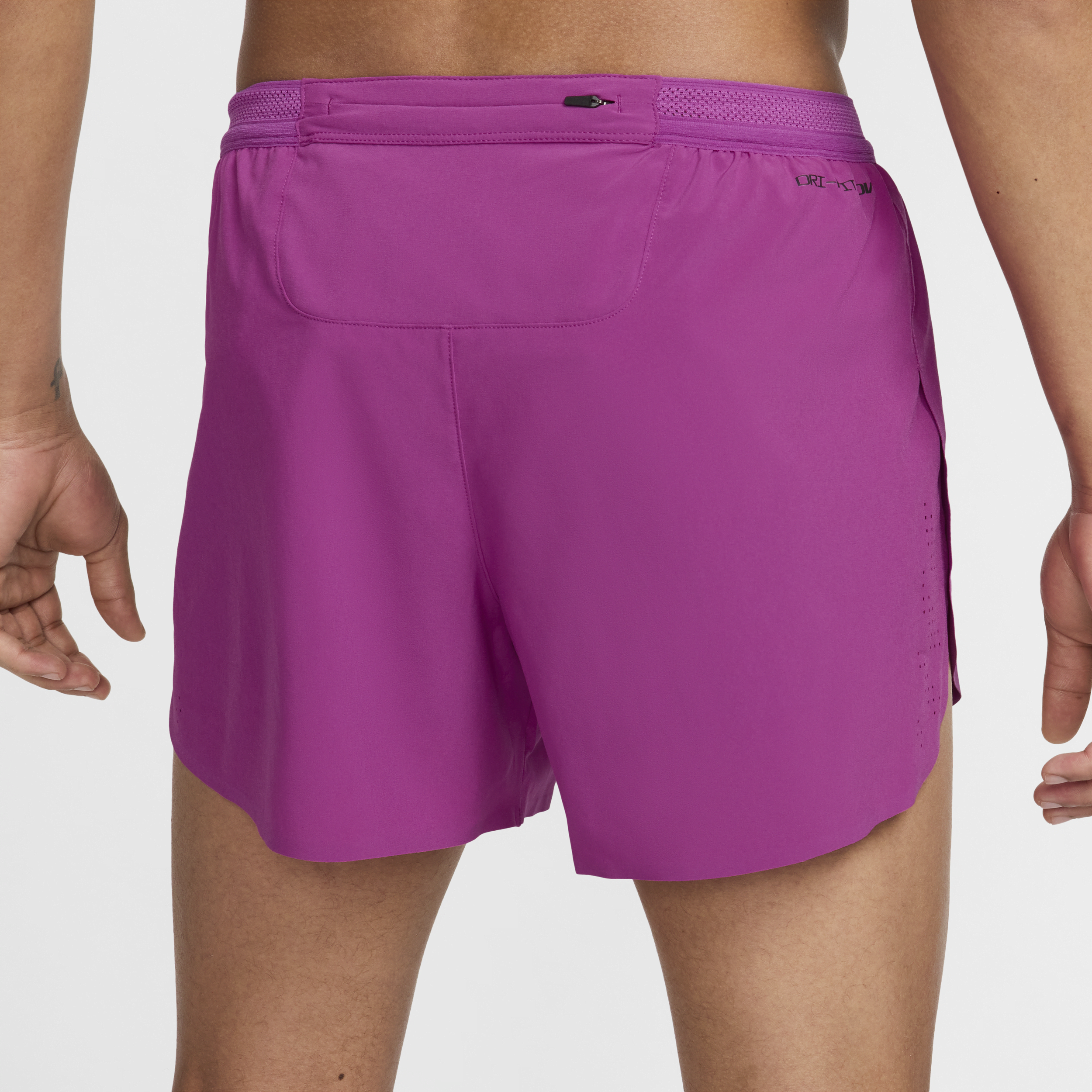 Short de running avec sous-short intégré 10 cm Dri-FIT ADV Nike AeroSwift pour homme - Pourpre