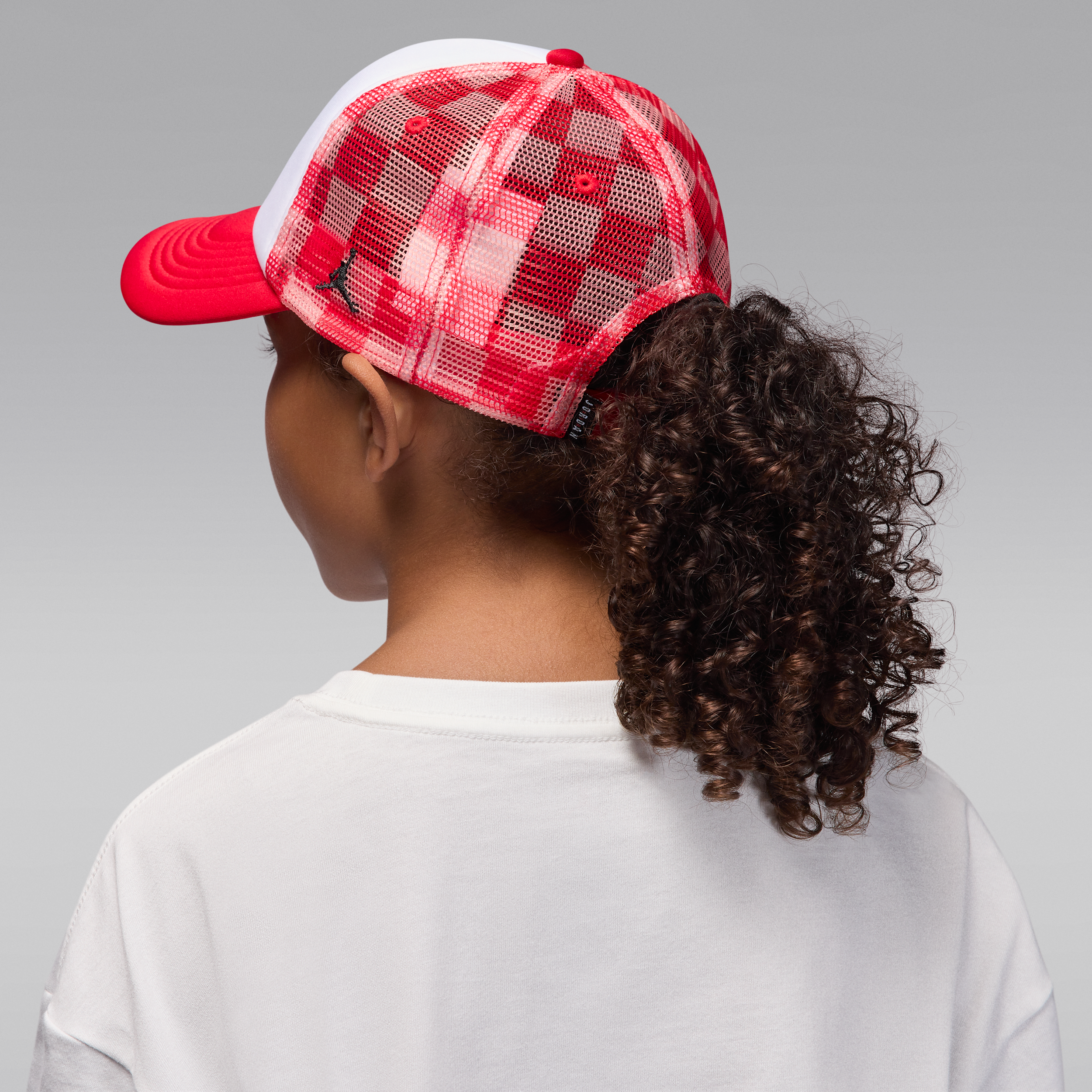 Thumbnail - Jordan Deep Dish Trucker-Cap (ältere Kinder) - Weiß