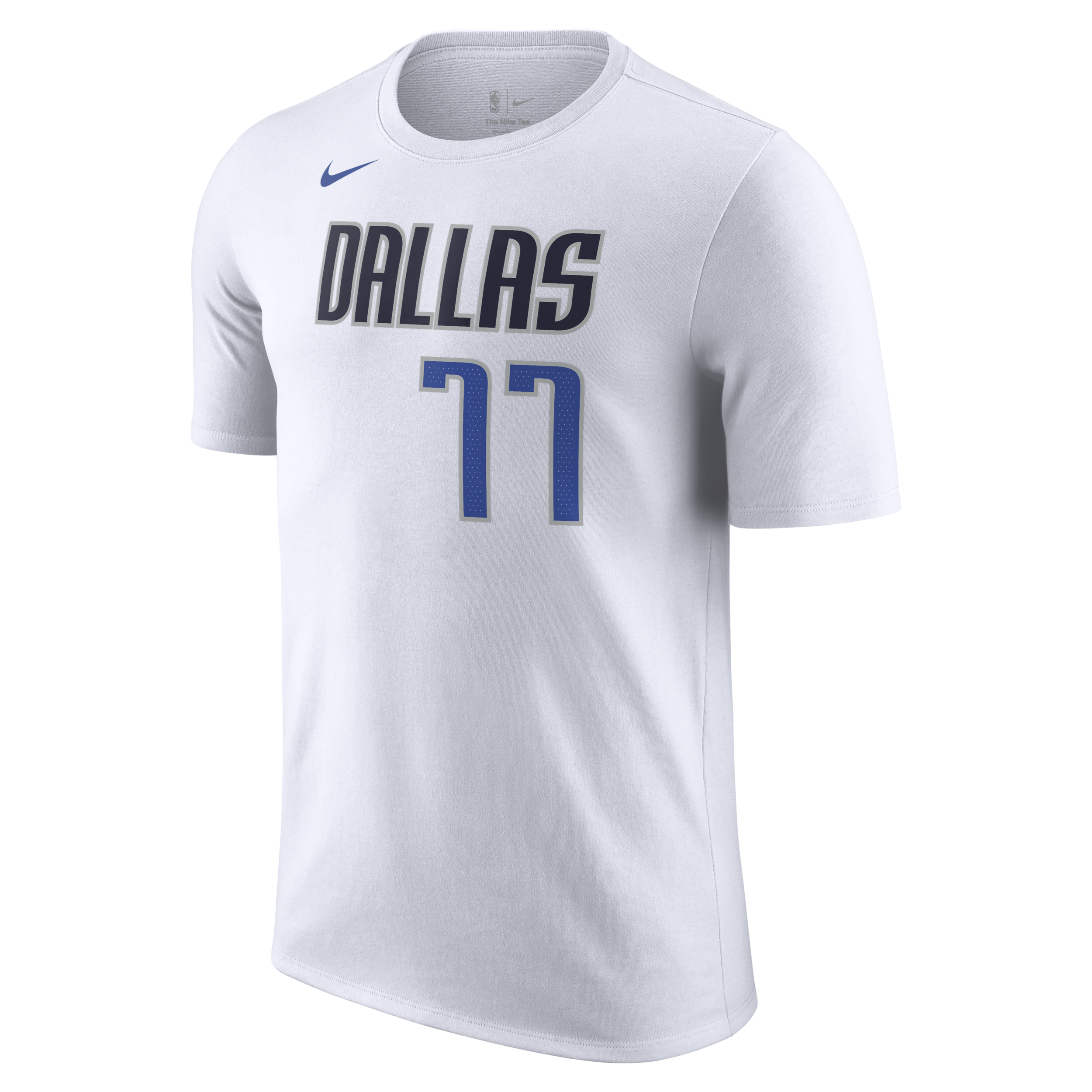 Nike Dallas Mavericks NBA-herenshirt Wit