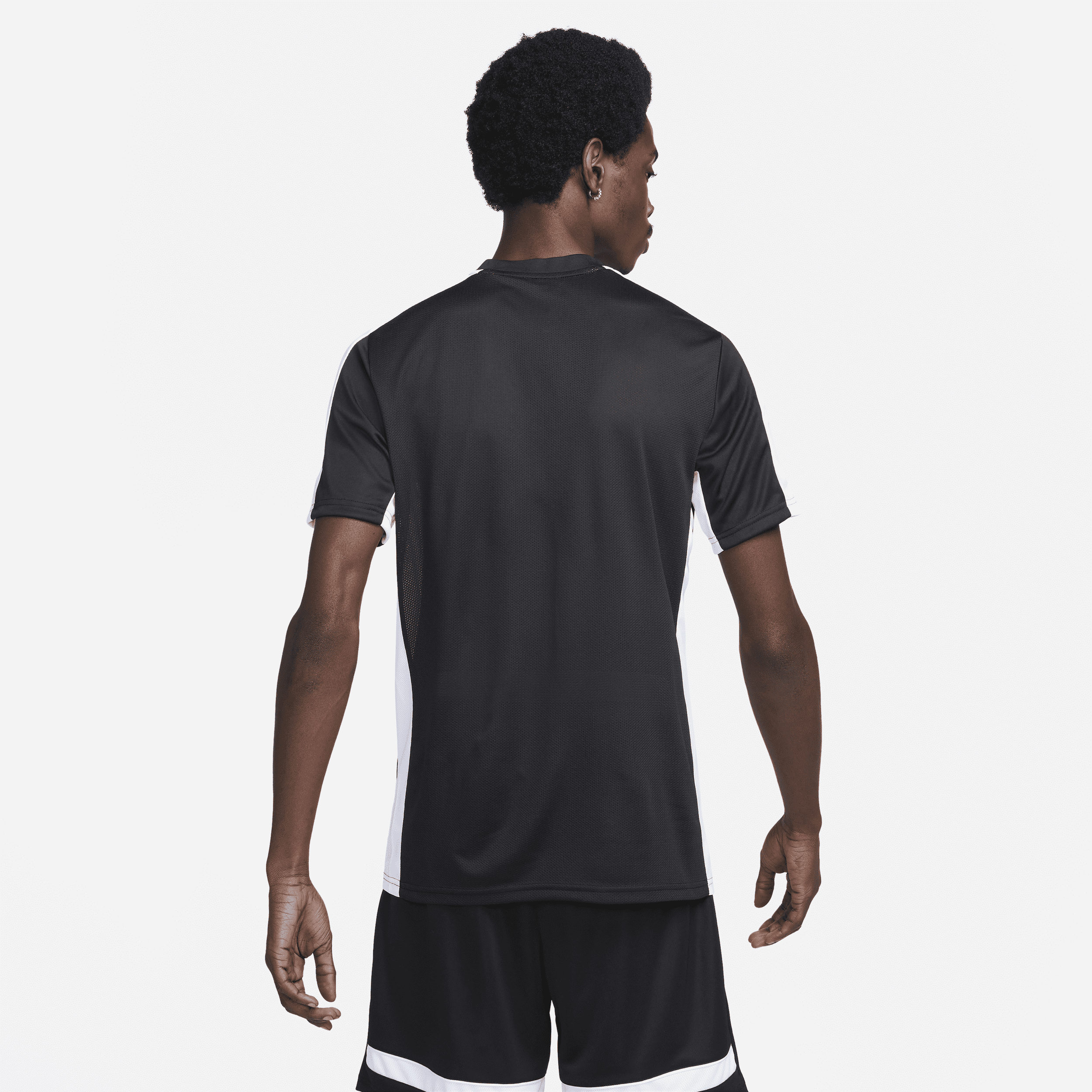 Haut de foot à manches courtes Nike Dri-FIT Academy pour homme - Noir