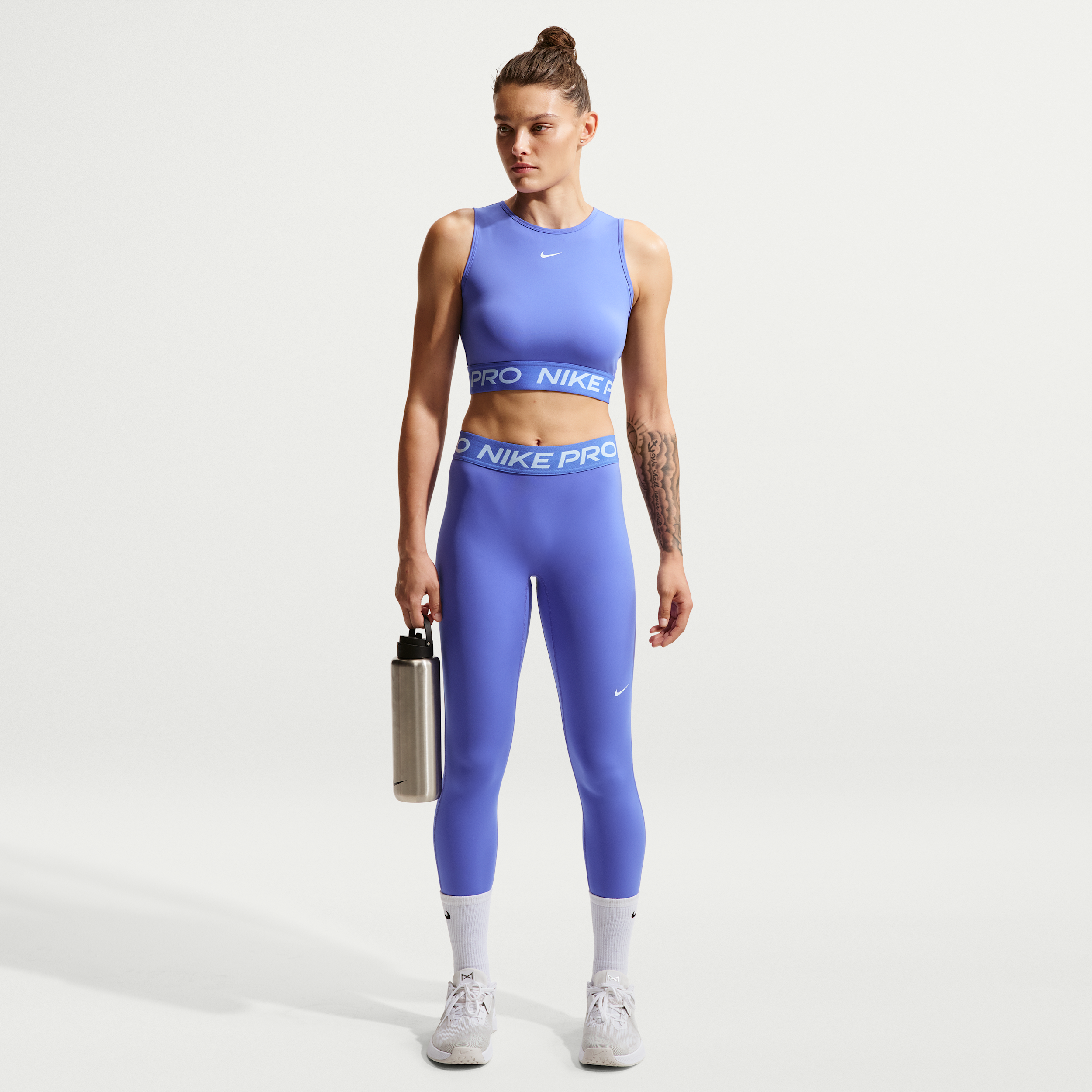 Leggings a vita media a tutta lunghezza Nike Pro – Donna - Blu