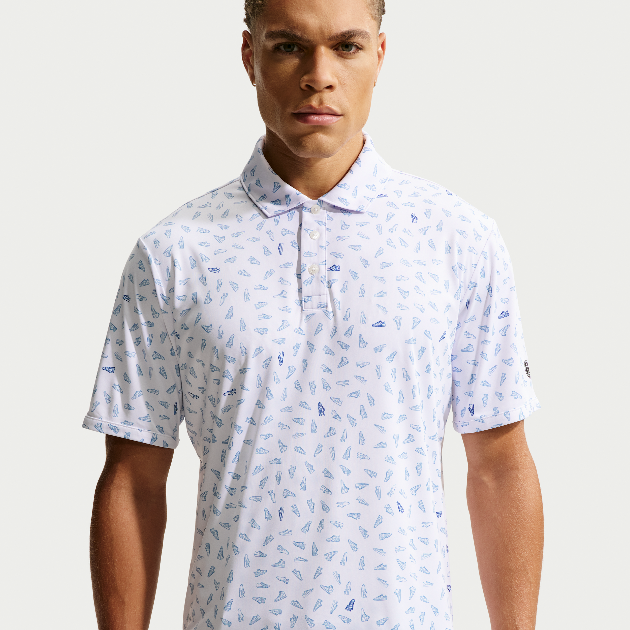 Thumbnail - Nike Par Dri-Fit Golf-Poloshirt (Herren) - Weiß