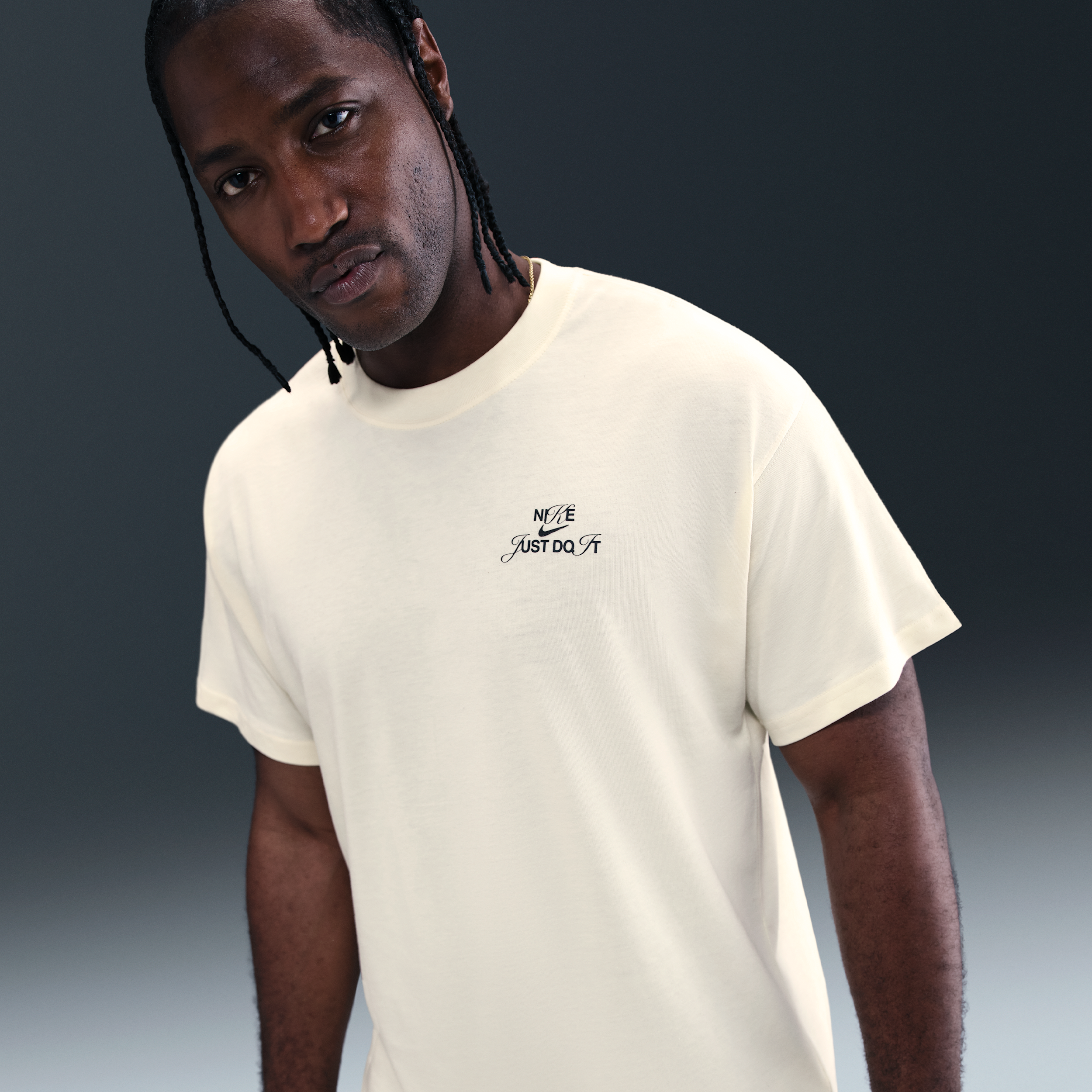 Thumbnail - Nike Herren-T-Shirt mit Grafik - Weiß