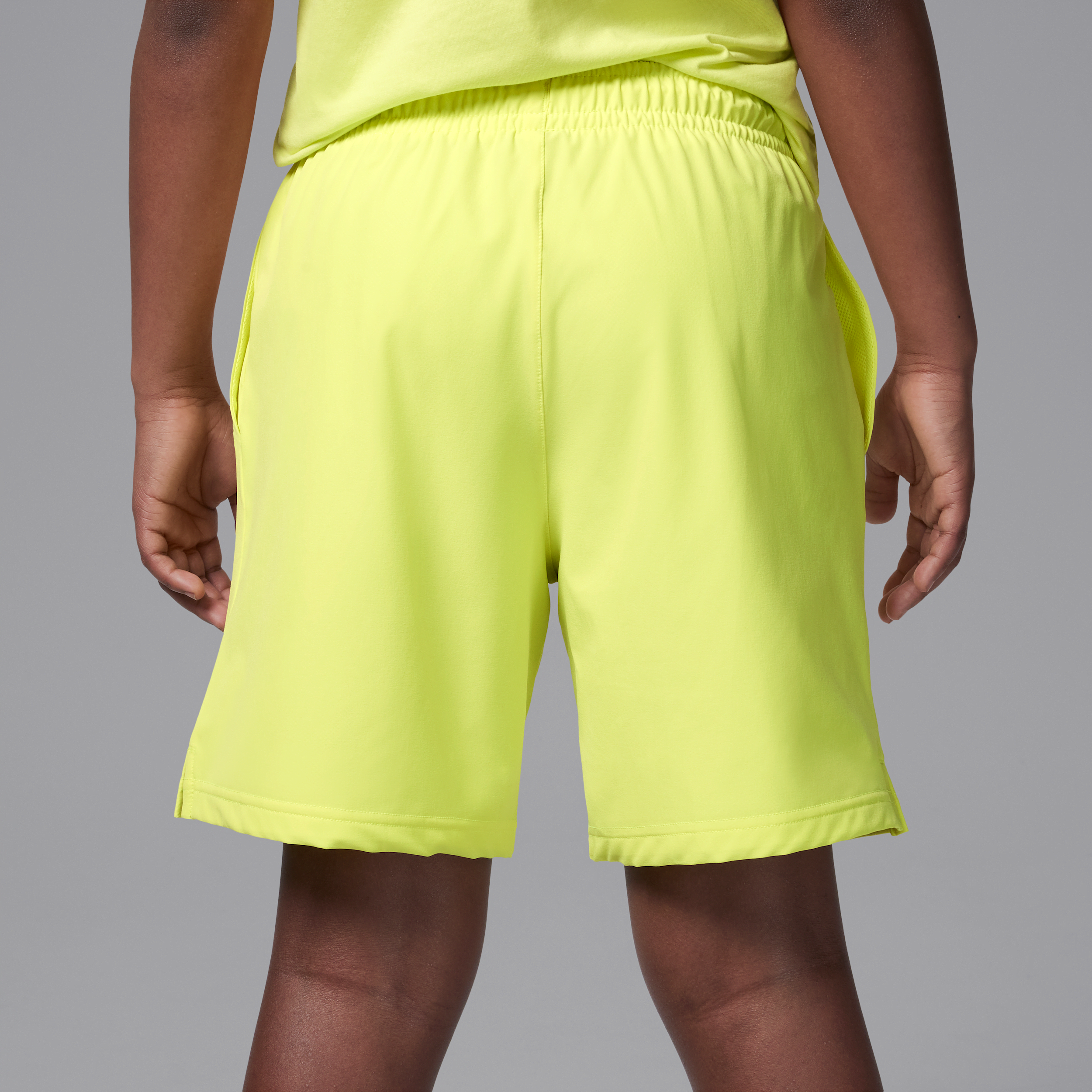 Thumbnail - Jordan Jumpman Play-Shorts aus Webmaterial (ältere Kinder) - Gelb
