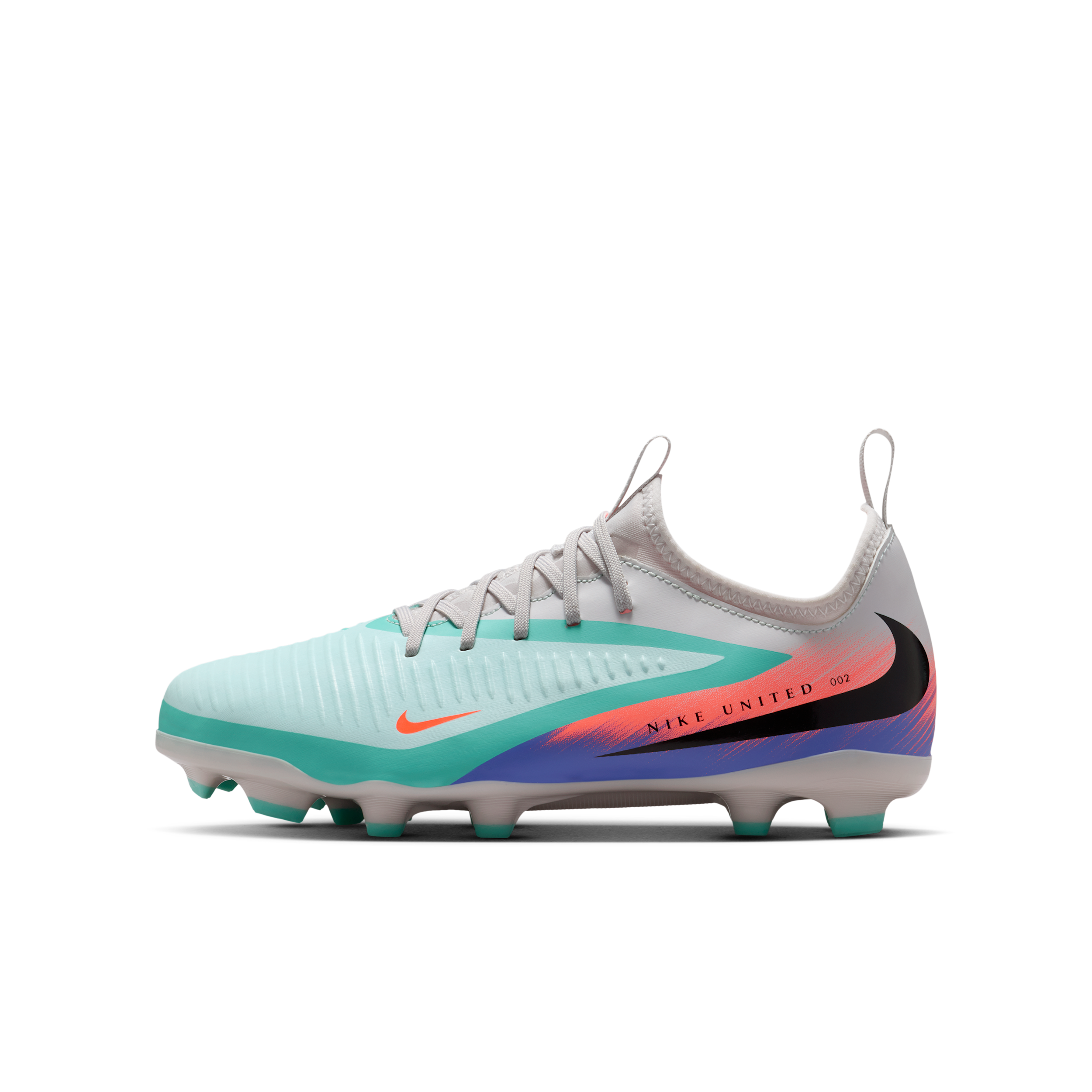pink and green nike football boots