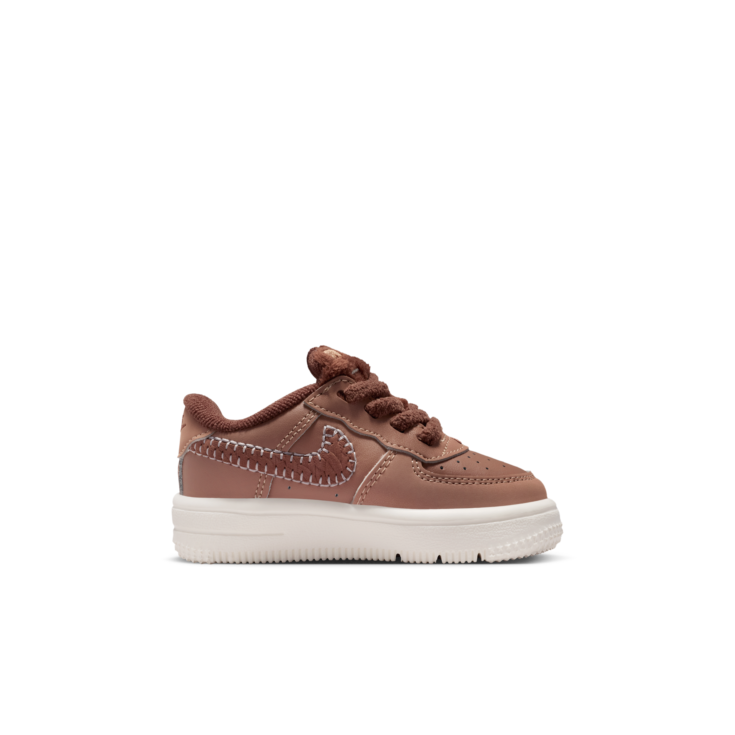 Thumbnail - Nike Force 1 Low EasyOn Schuh (Babys/Kleinkinder) - Braun