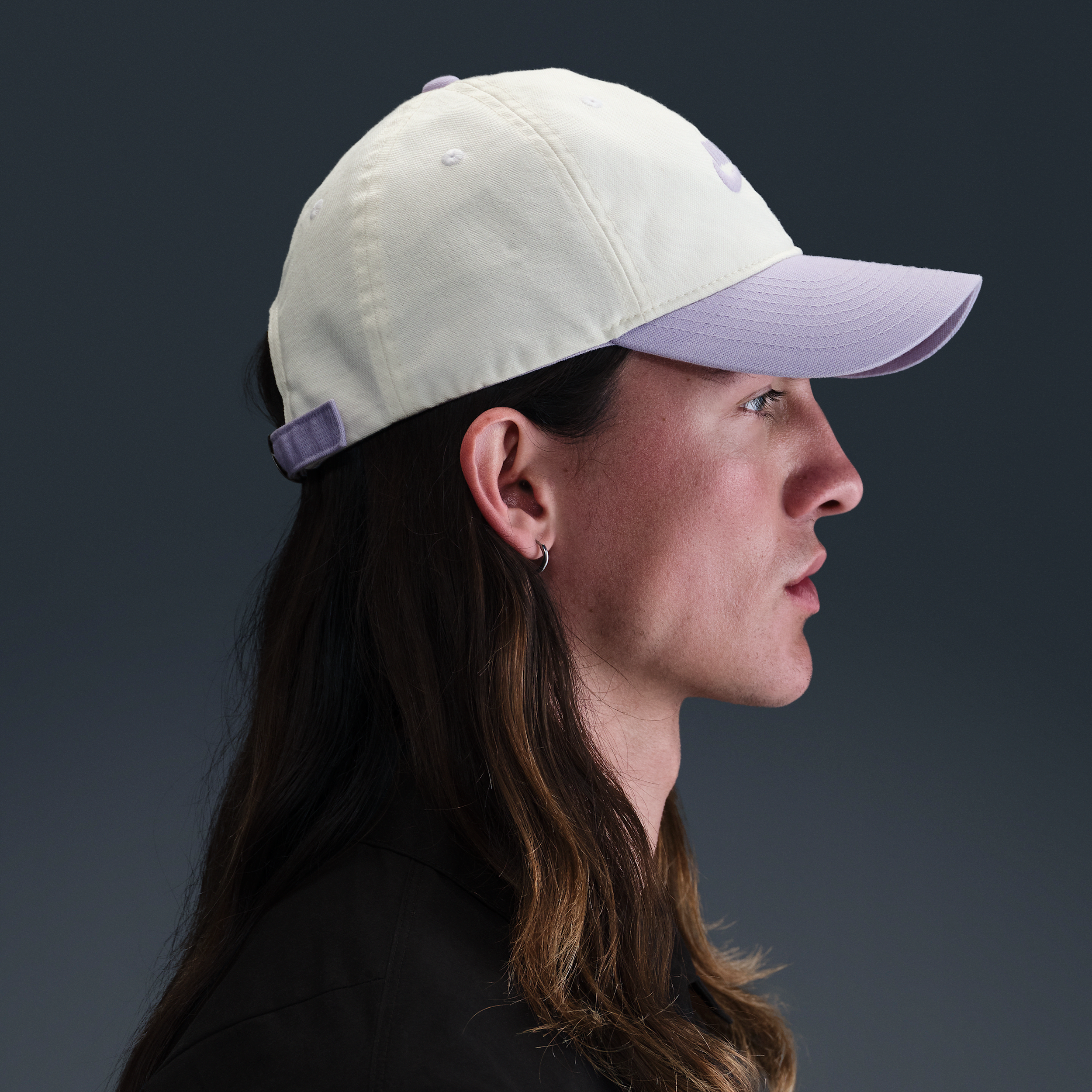 Casquette de skate souple Nike SB Club - Blanc
