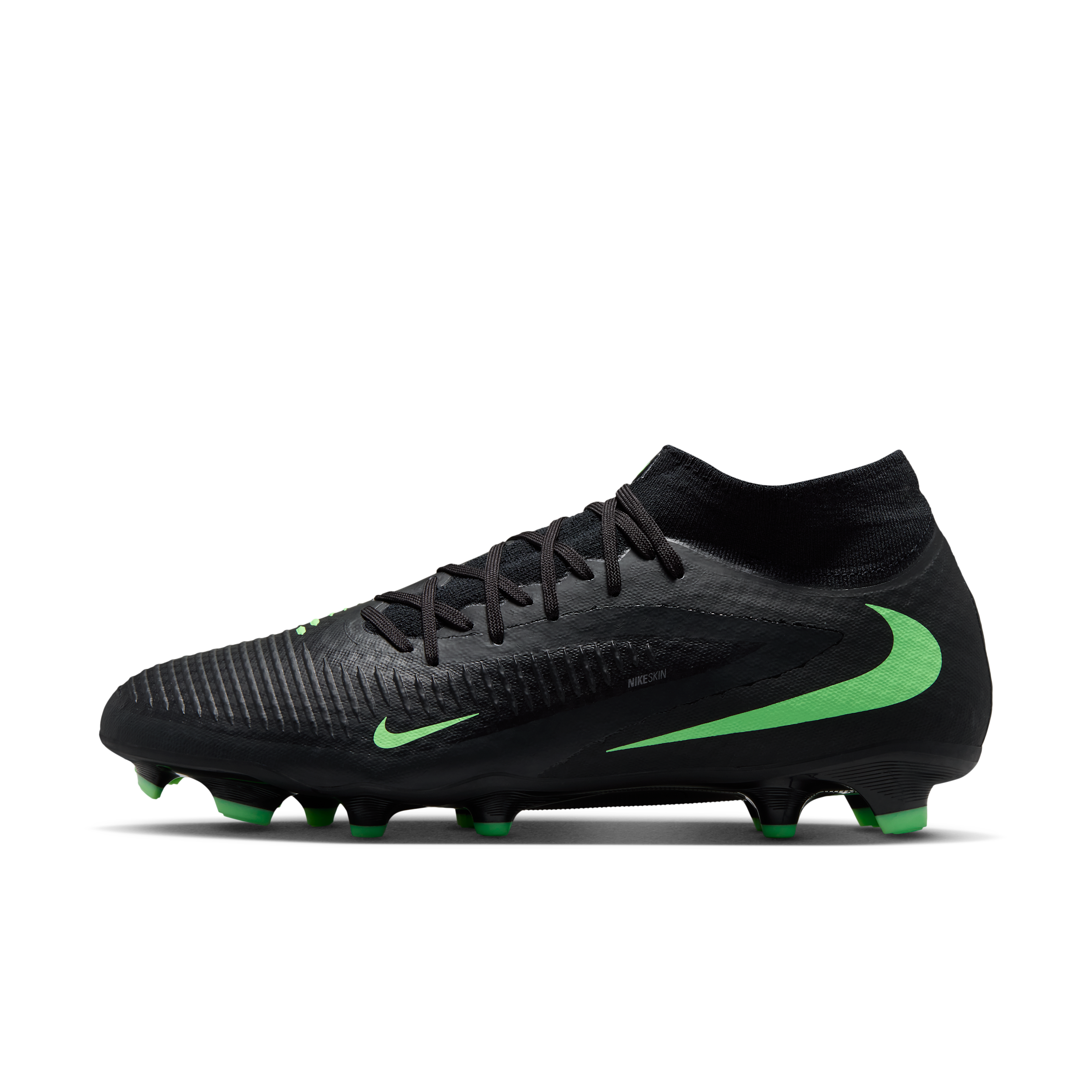 Korki piłkarskie na różne typy nawierzchni Nike Phantom 6 High Academy - Czerń