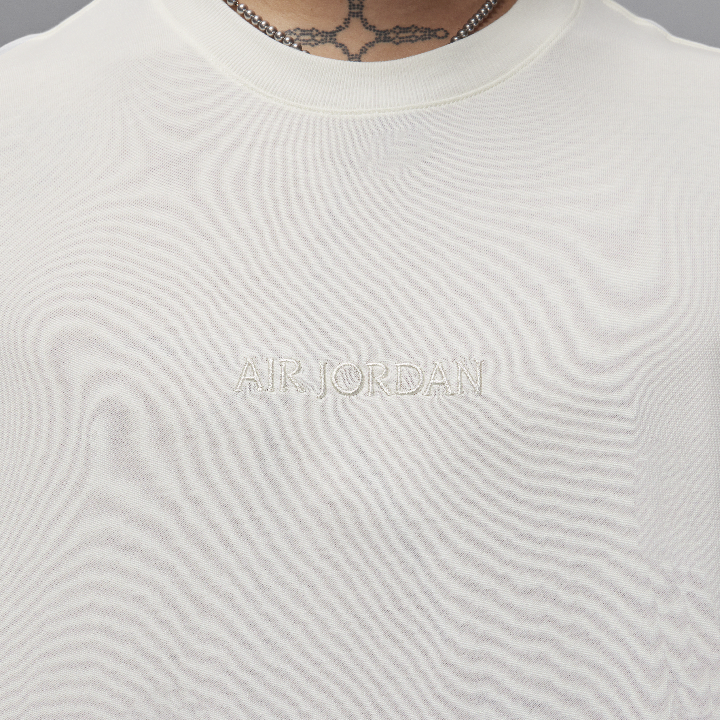 Jordan Air Wordmark T-shirt voor heren Wit