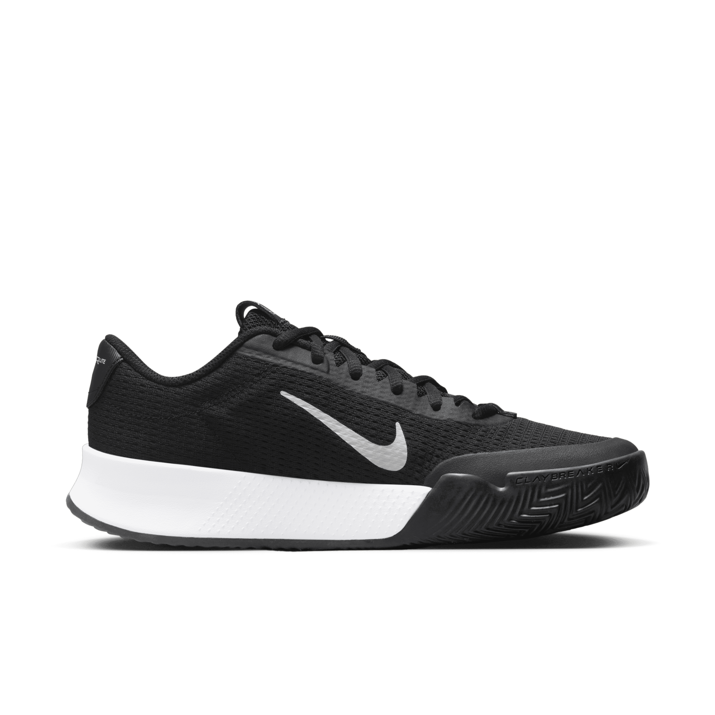 Chaussure de tennis pour terre battue NikeCourt Vapor Lite 2 pour femme - Noir