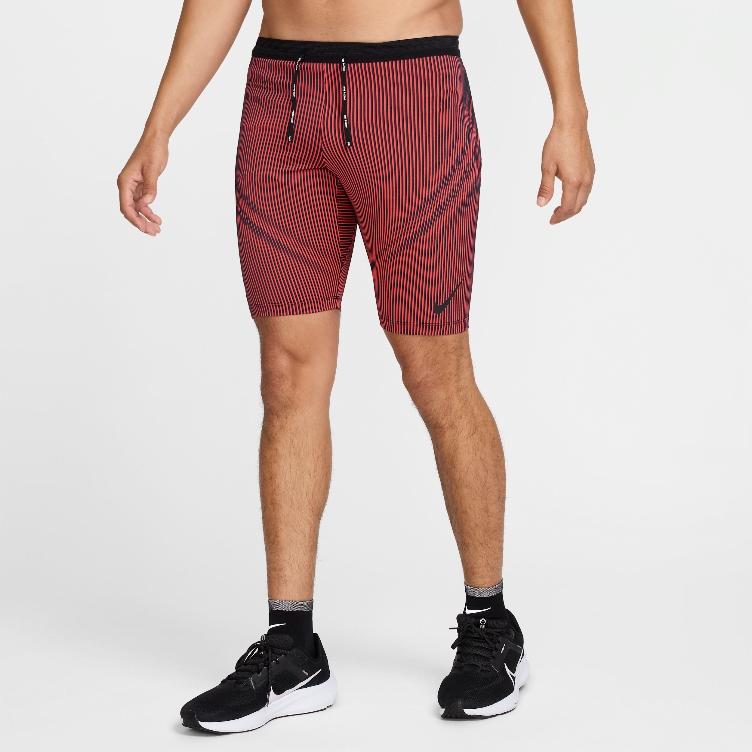 Thumbnail - Nike AeroSwiftDri-FIT ADV Lauftights in halber Länge für Herren - Schwarz