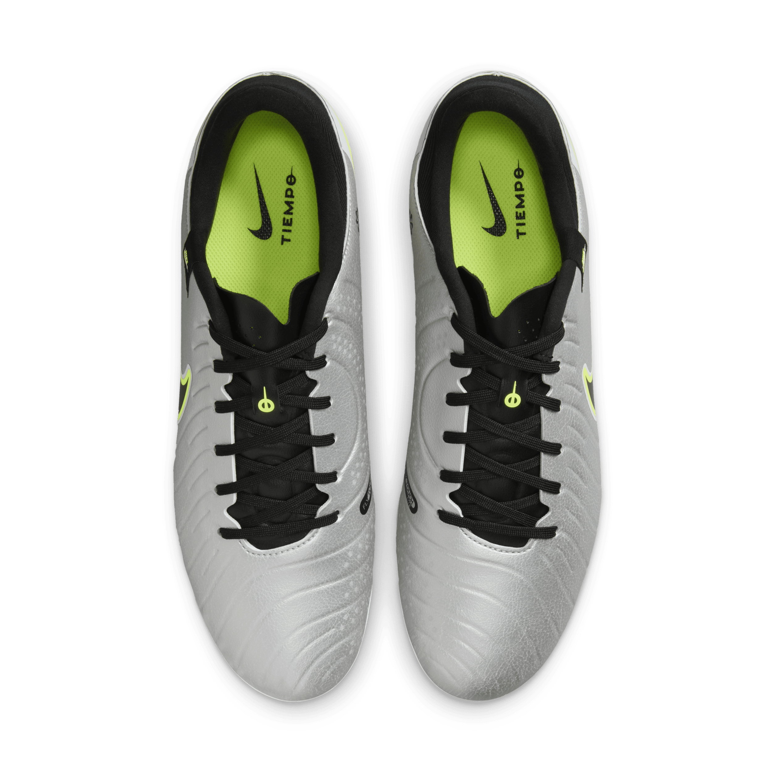 Chaussure de foot à crampons coupe basse multi-surfaces Nike Tiempo Legend 10 Academy - Gris